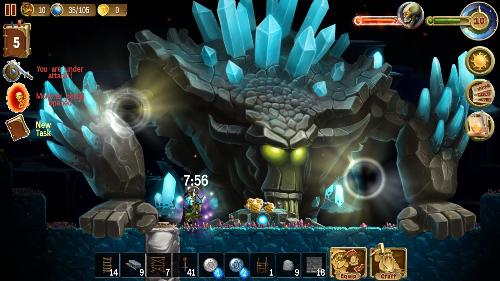 Craft The World oyun içi ekran görüntüsü 3