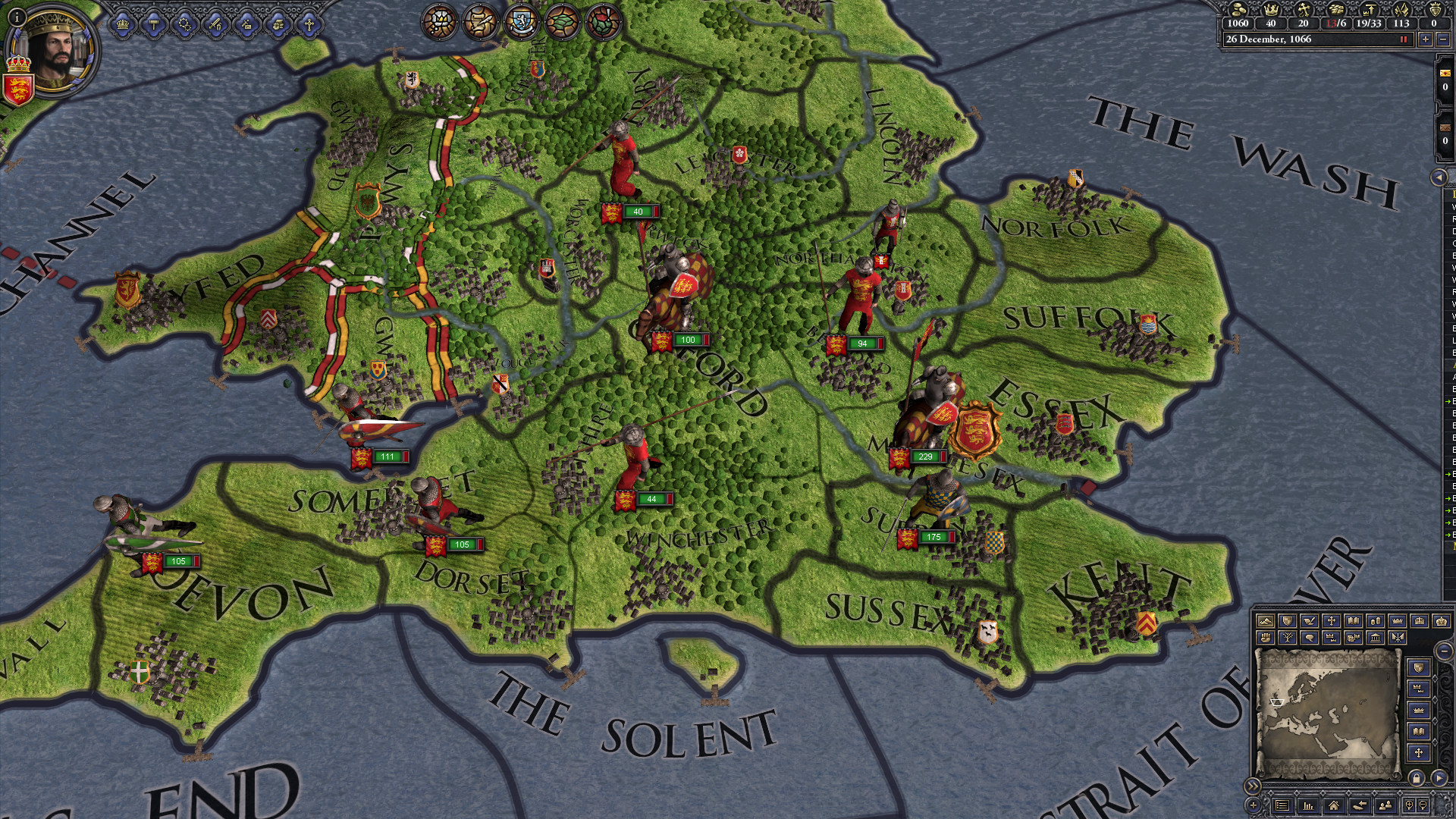Crusader Kings II oyun içi ekran görüntüsü 2