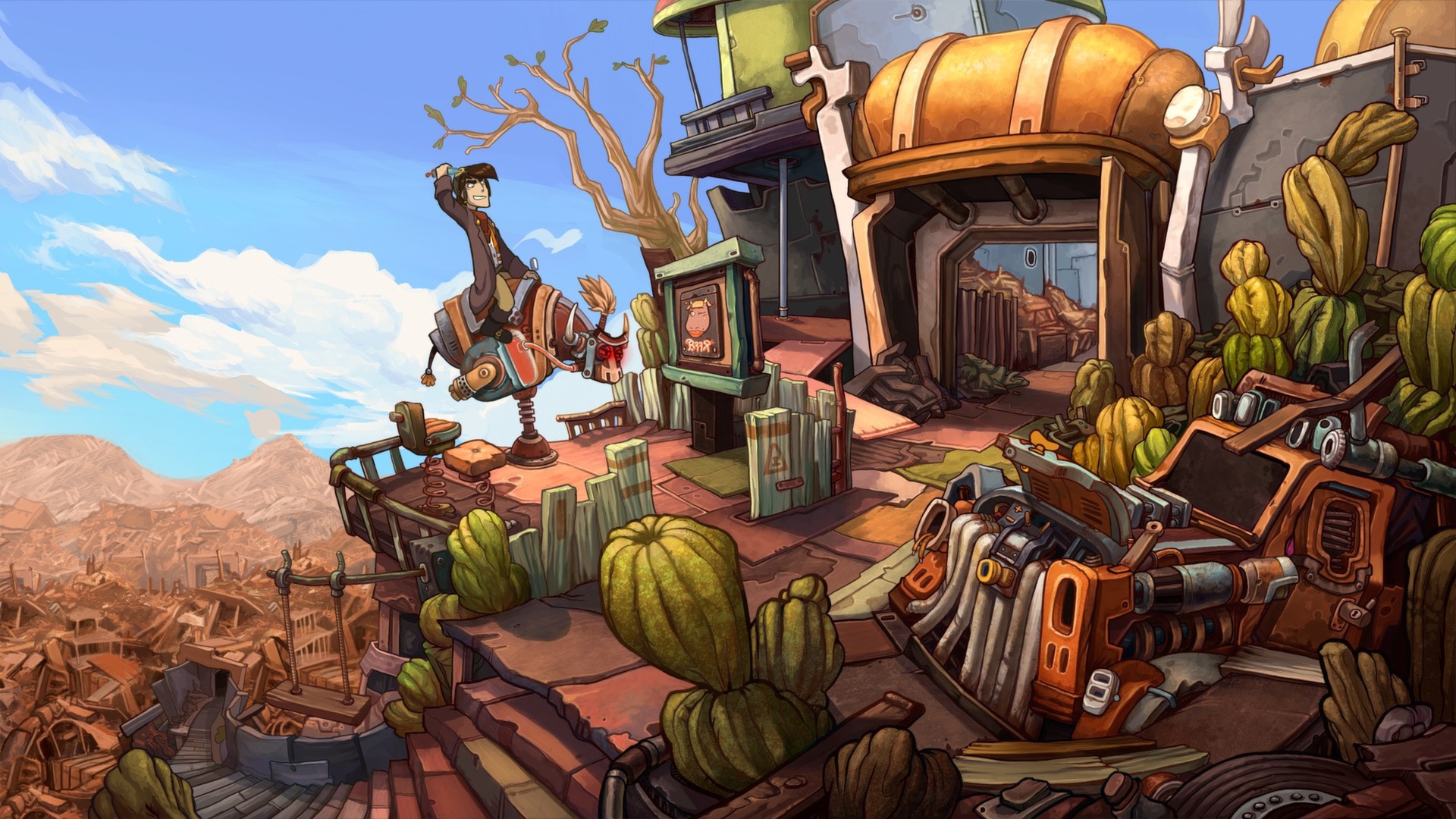 Deponia ekran görüntüsü 2
