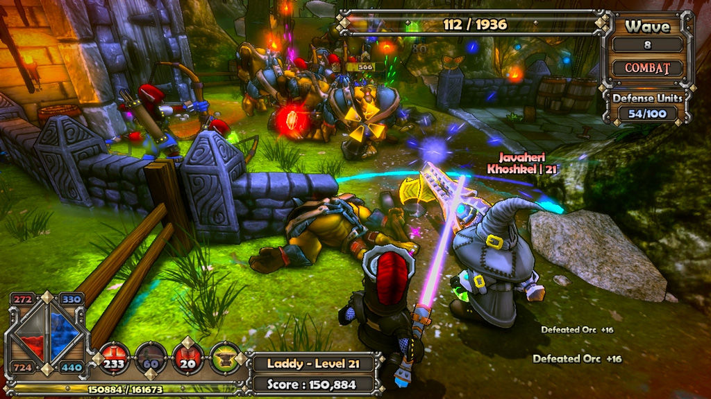 Dungeon Defenders ekran görüntüsü 1