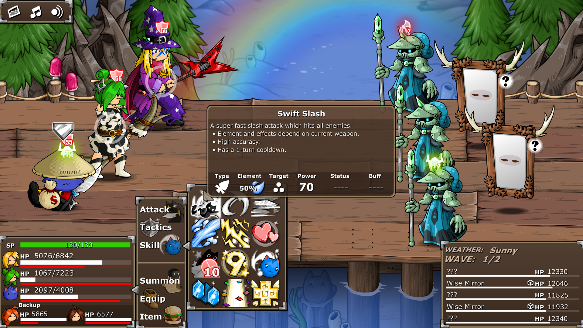 Epic Battle Fantasy 5 oyun içi ekran görüntüsü 1