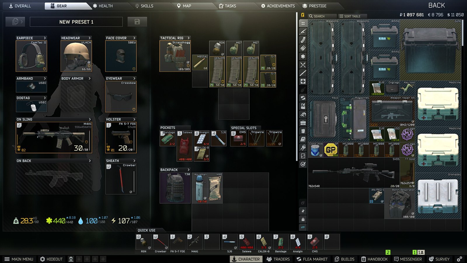 Escape from Tarkov Ruble (PvP) ürün görseli 2 - Tiriniti