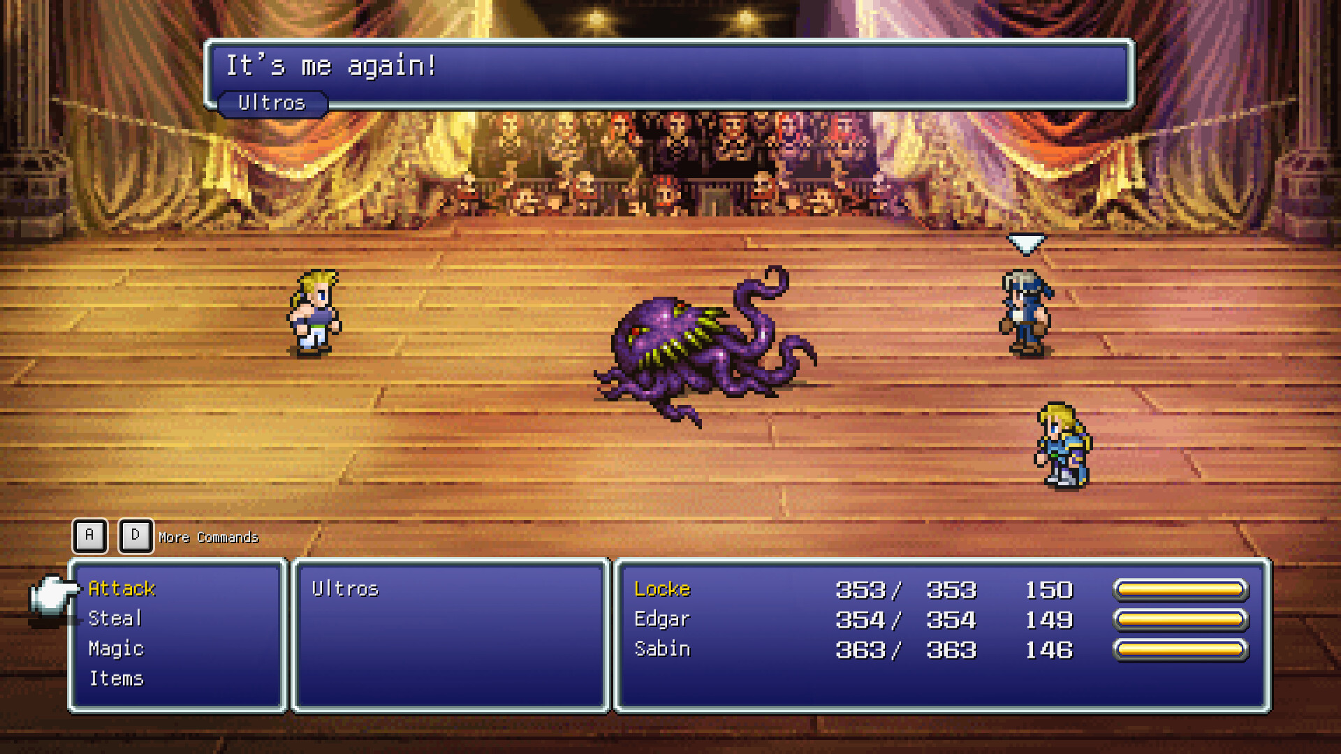 FINAL FANTASY VI oyun içi ekran görüntüsü 3