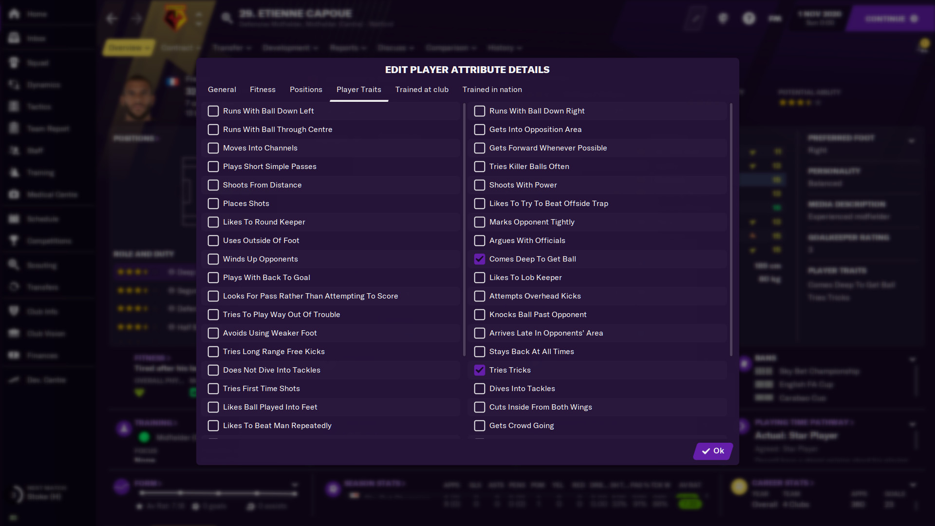 Football Manager 2021 In-game Editor oyun içi ekran görüntüsü 3