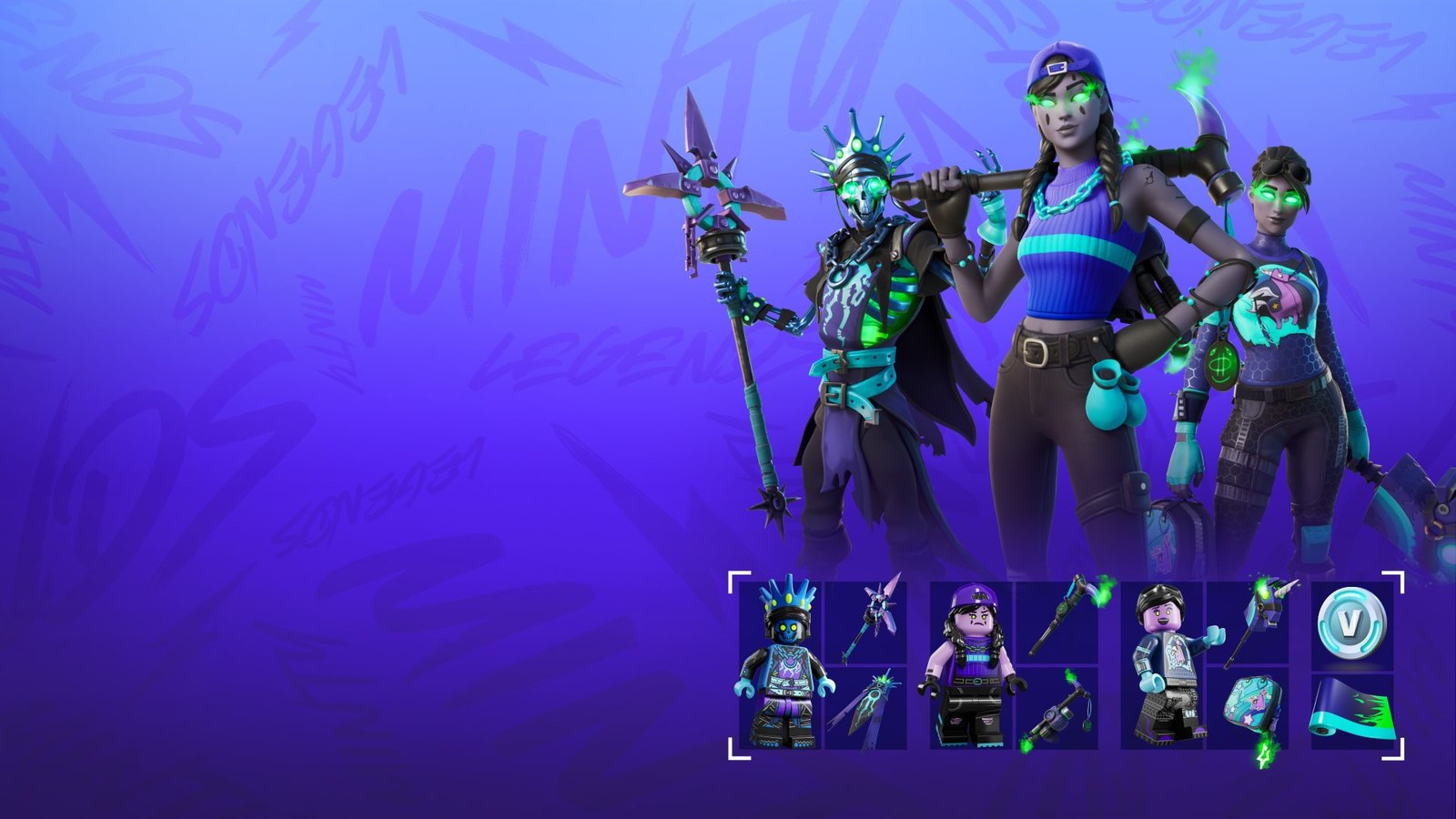 Fortnite – Minty Legends Pack Xbox Key (Global) ürün görseli 1 - Tiriniti
