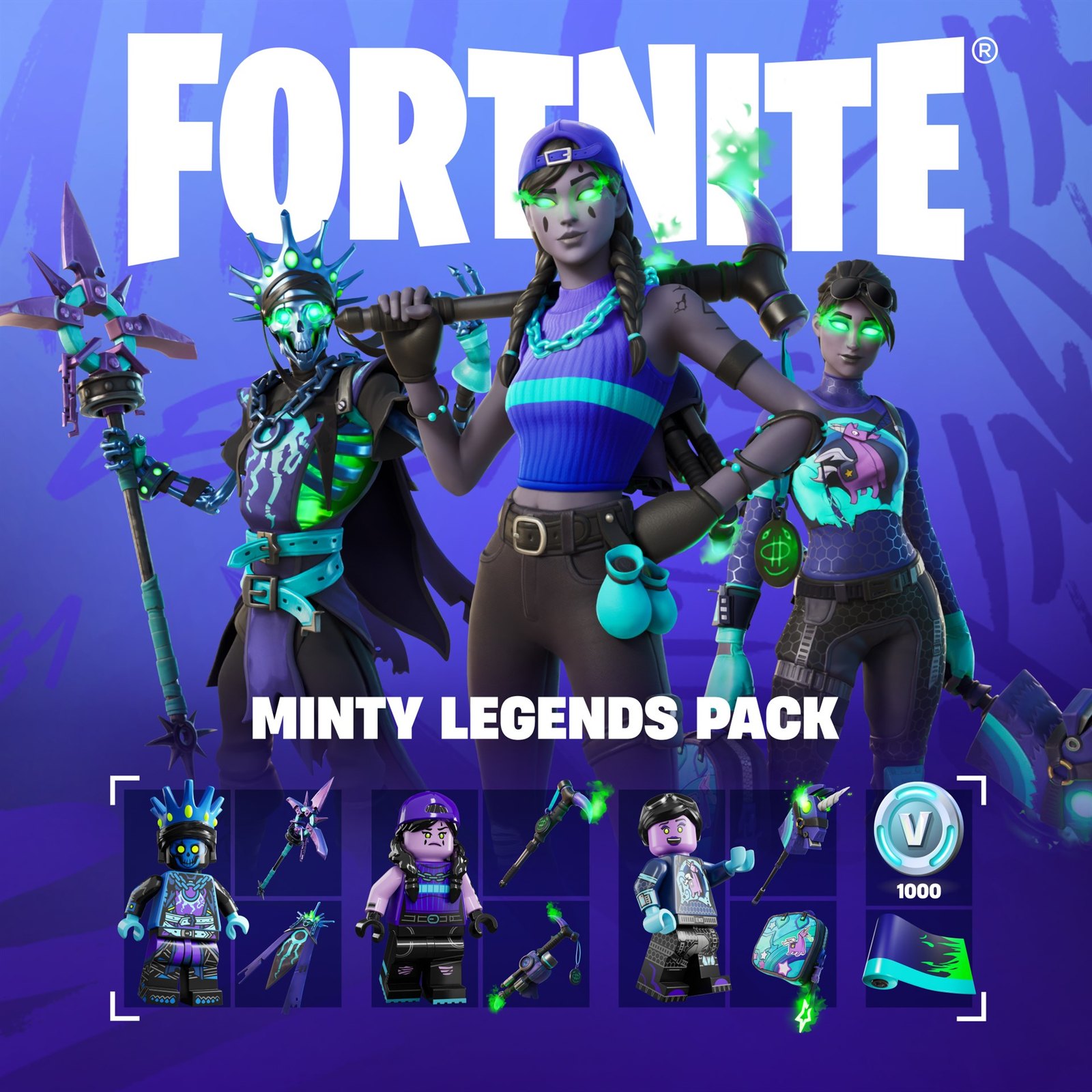 Fortnite – Minty Legends Pack Xbox Key (Global) ürün görseli 2 - Tiriniti