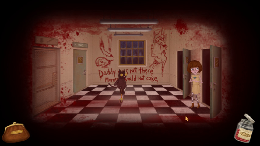 Fran Bow oyun içi ekran görüntüsü 1