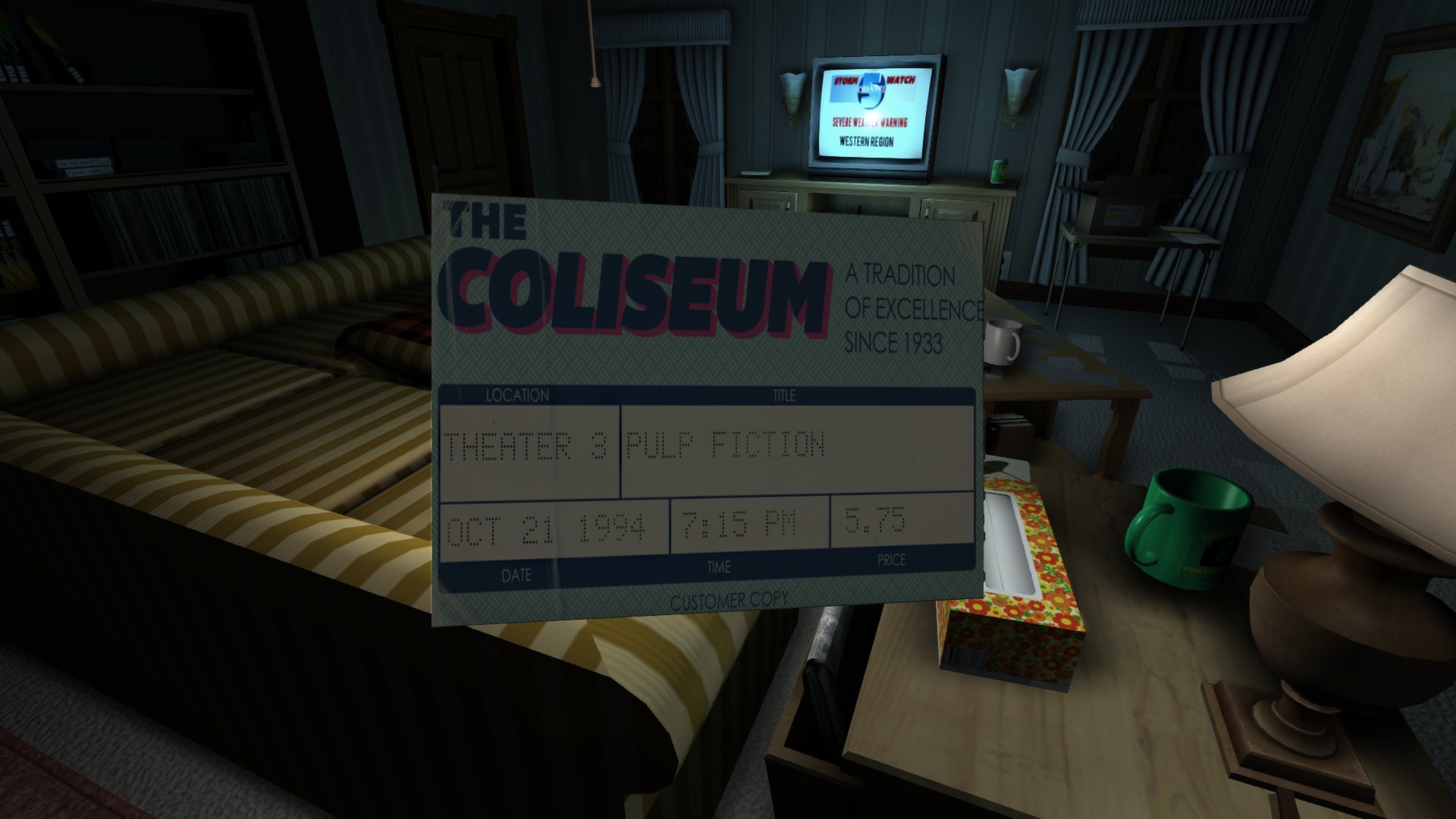 Gone Home ekran görüntüsü 2