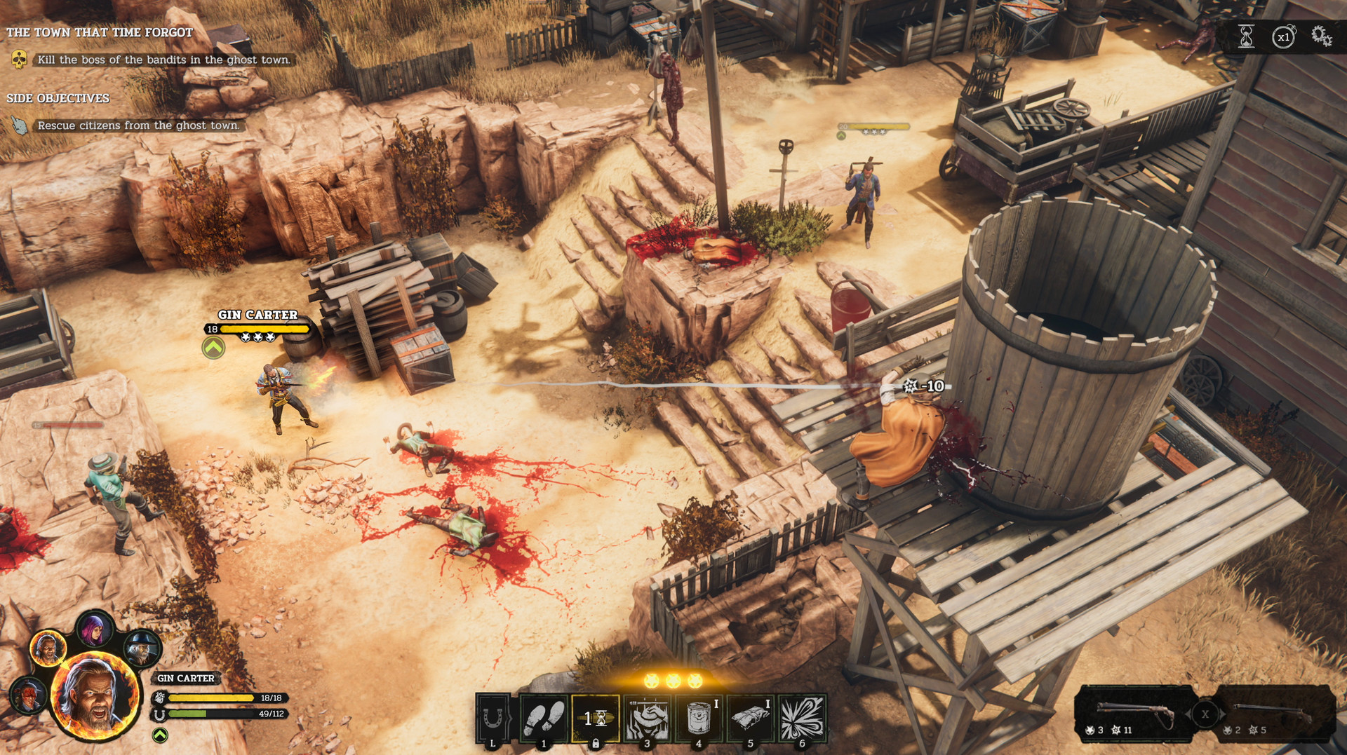 Hard West 2 ekran görüntüsü 2