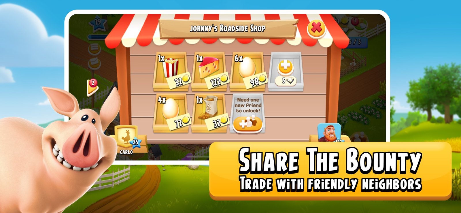 Hay Day Elmas ve Farm Pass (Hesaba Yükleme) ürün görseli 3 - Tiriniti