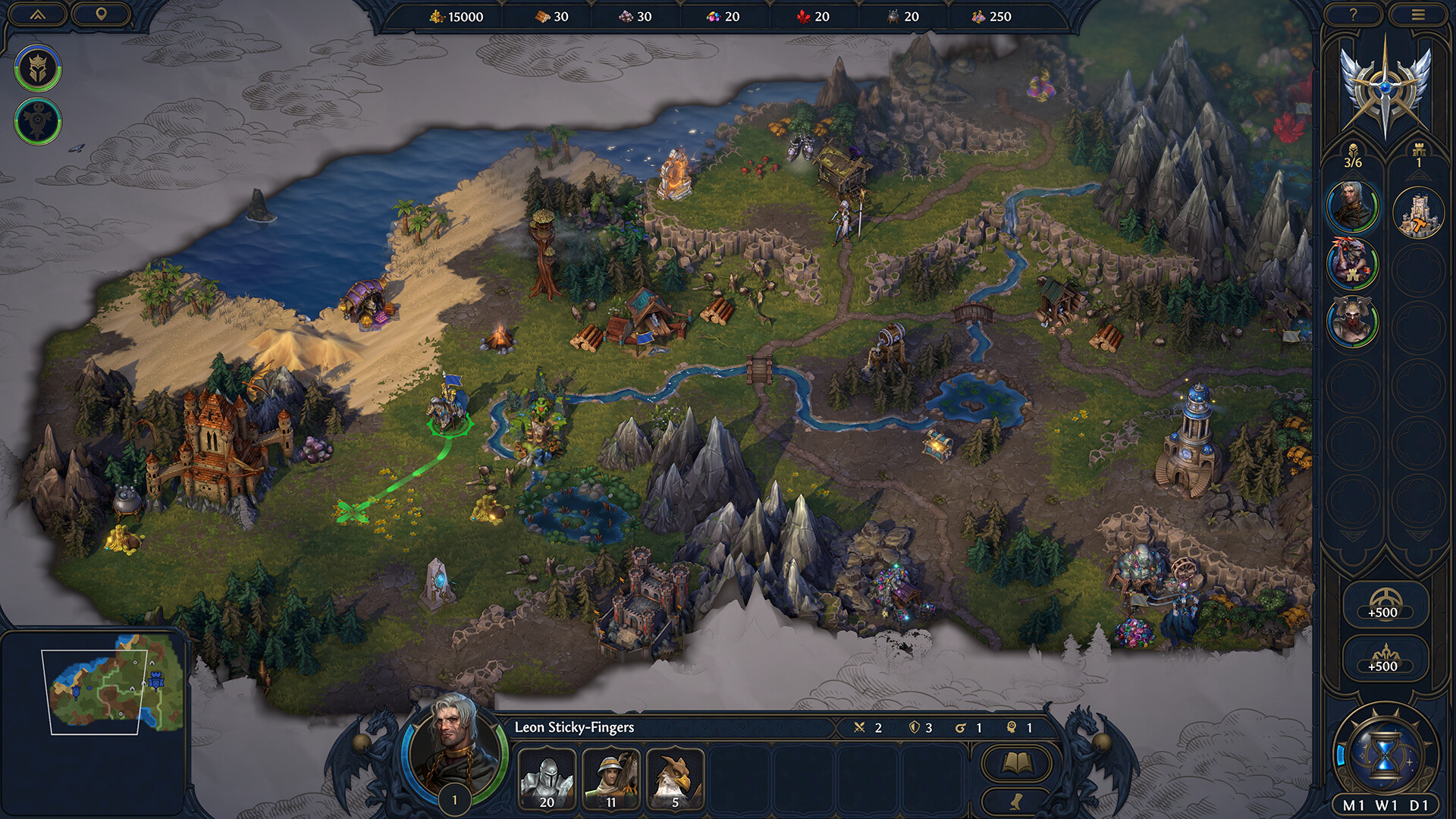 Heroes of Might and Magic: Olden Era oyun içi ekran görüntüsü 2