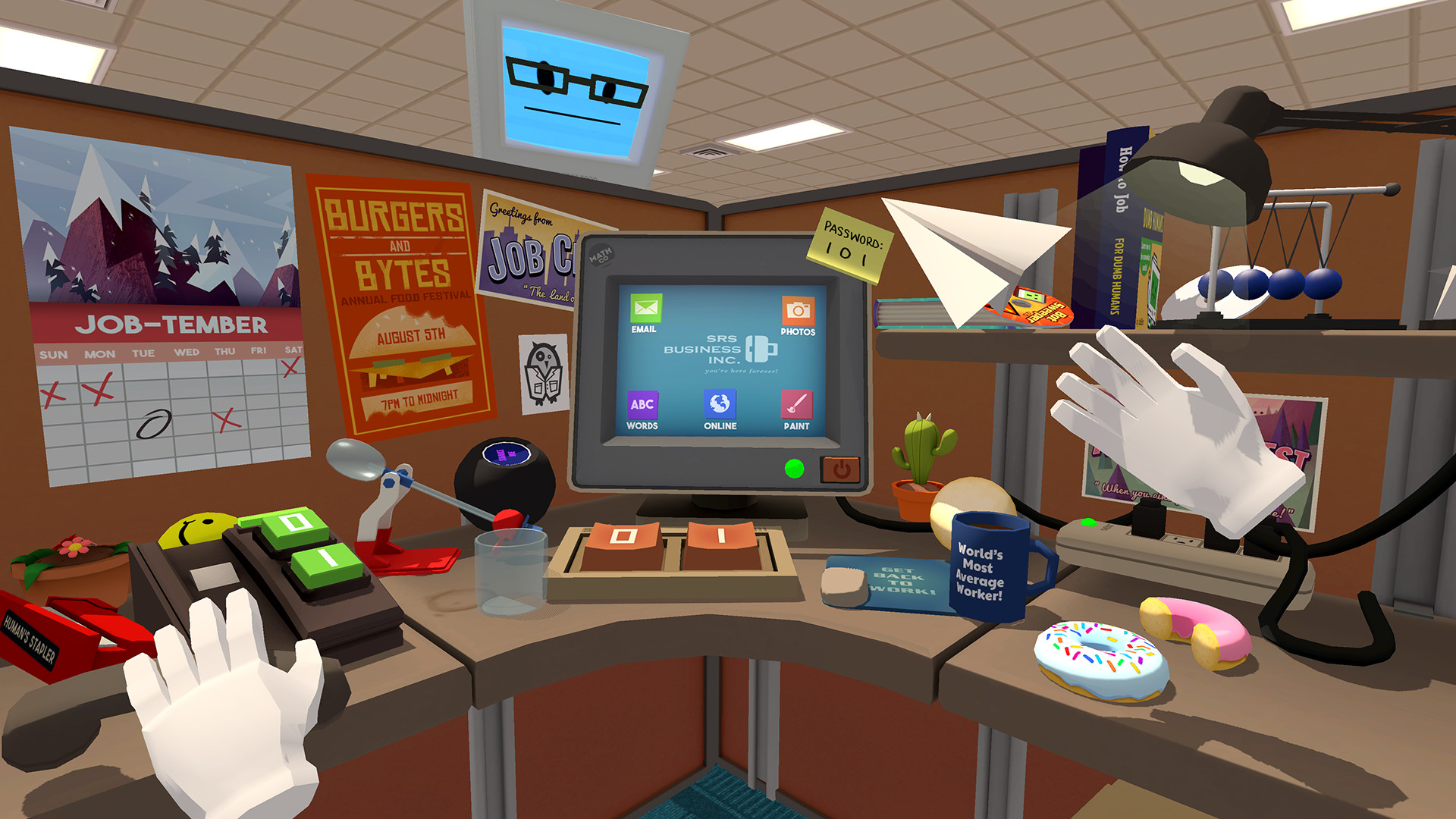 Job Simulator oyun içi ekran görüntüsü 1