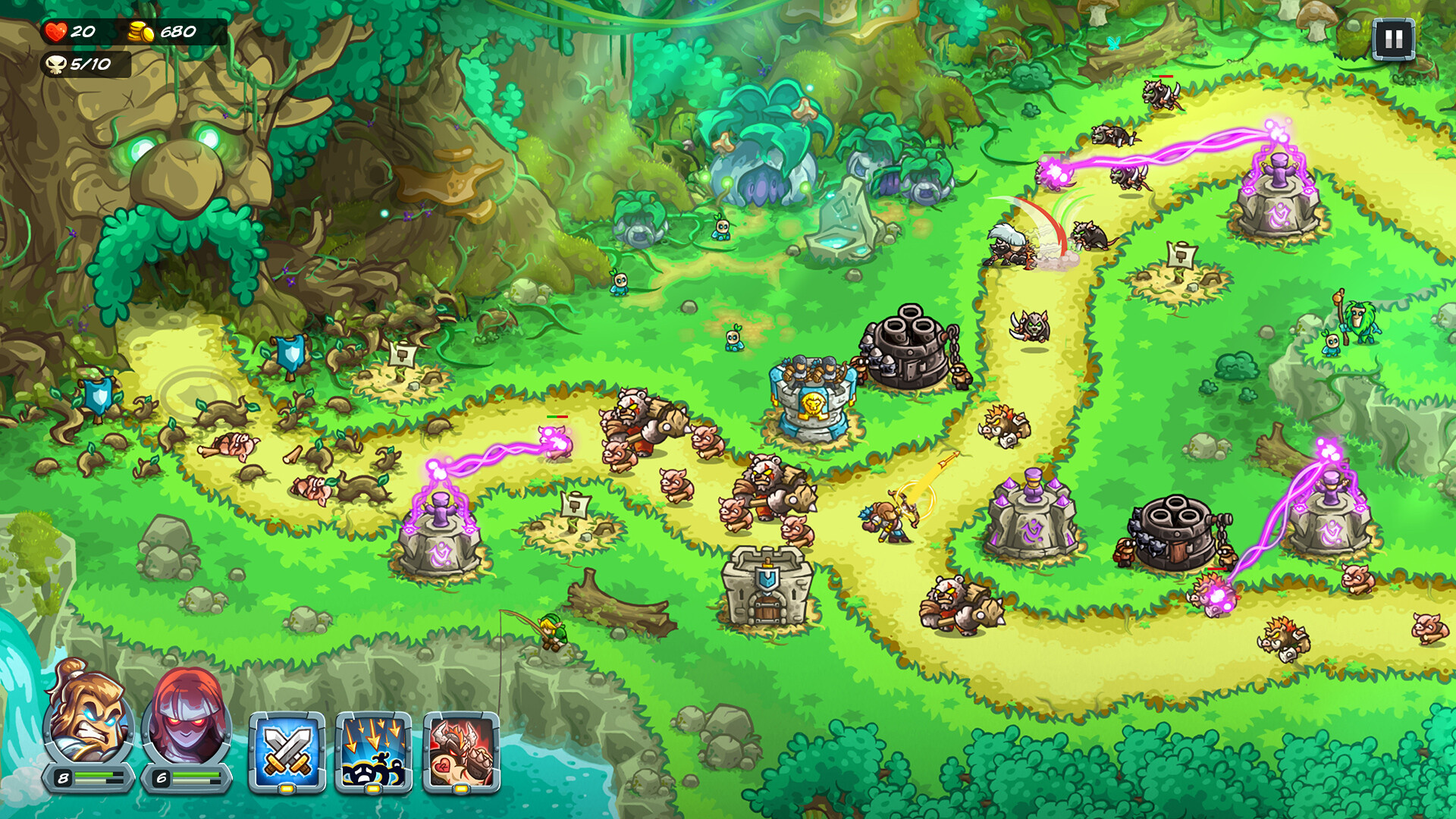 Kingdom Rush 5: Alliance TD ekran görüntüsü 1