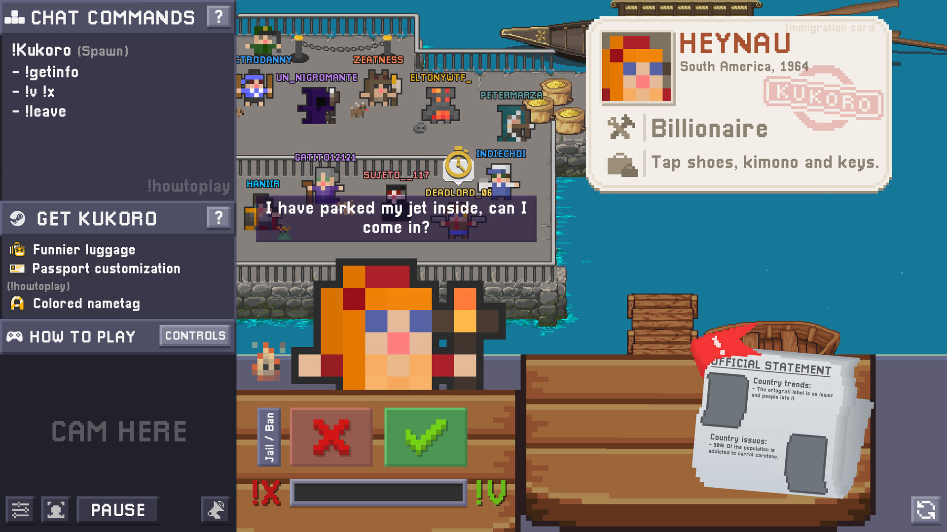 Kukoro: Stream chat games ekran görüntüsü 3