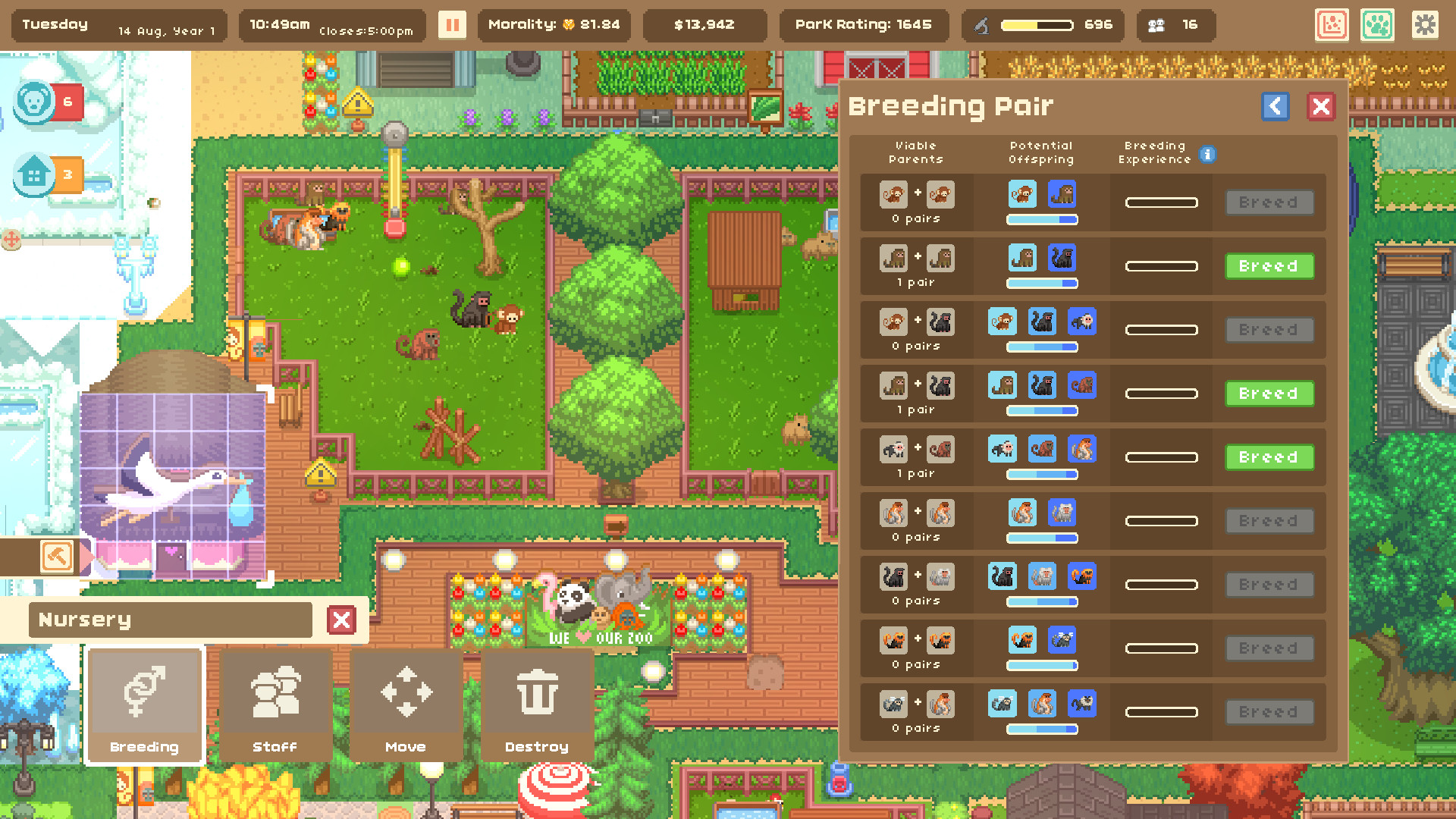 Let’s Build a Zoo oyun içi ekran görüntüsü 2