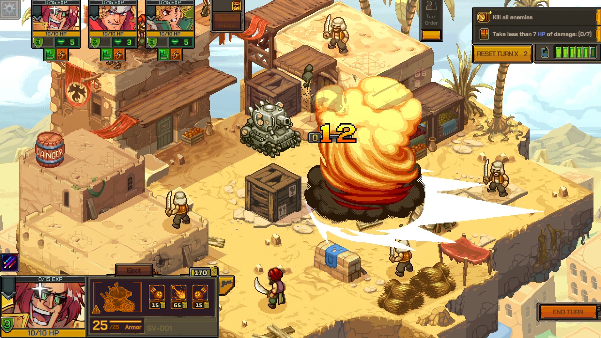Metal Slug Tactics ekran görüntüsü 1