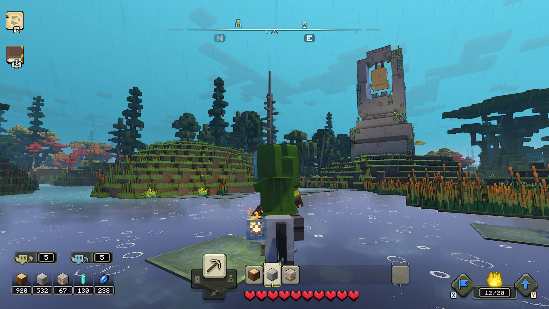 Minecraft Legends oyun içi ekran görüntüsü 3