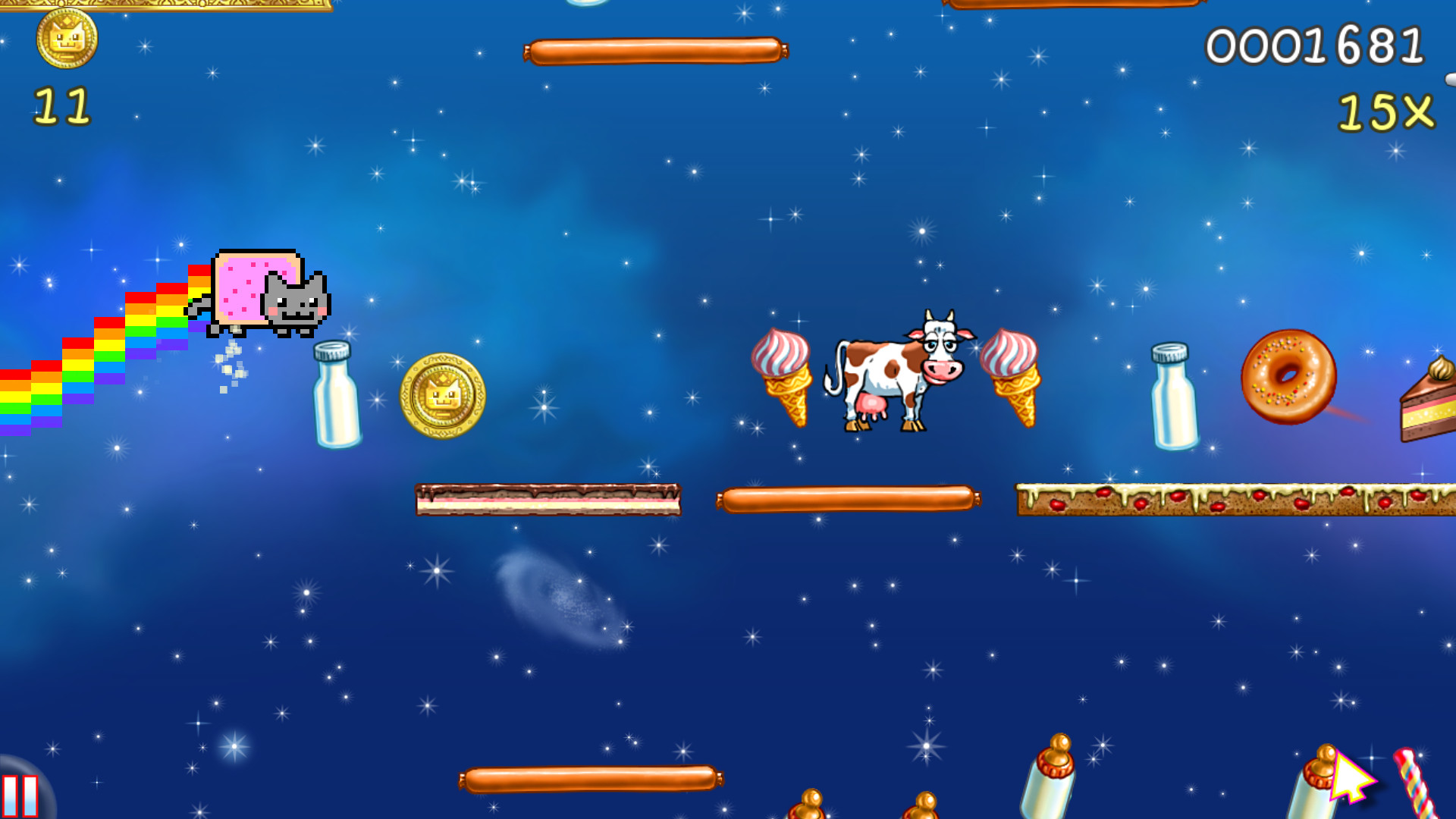 Nyan Cat: Lost In Space ekran görüntüsü 1