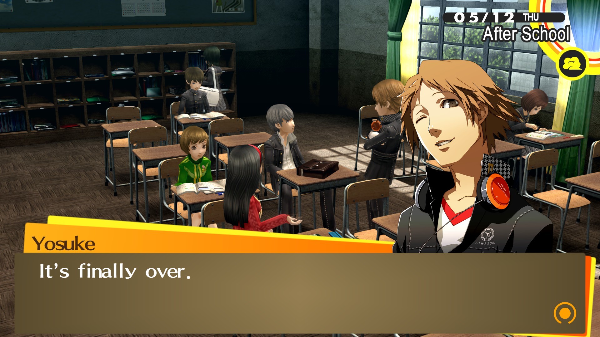 Persona 4 Golden oyun içi ekran görüntüsü 2