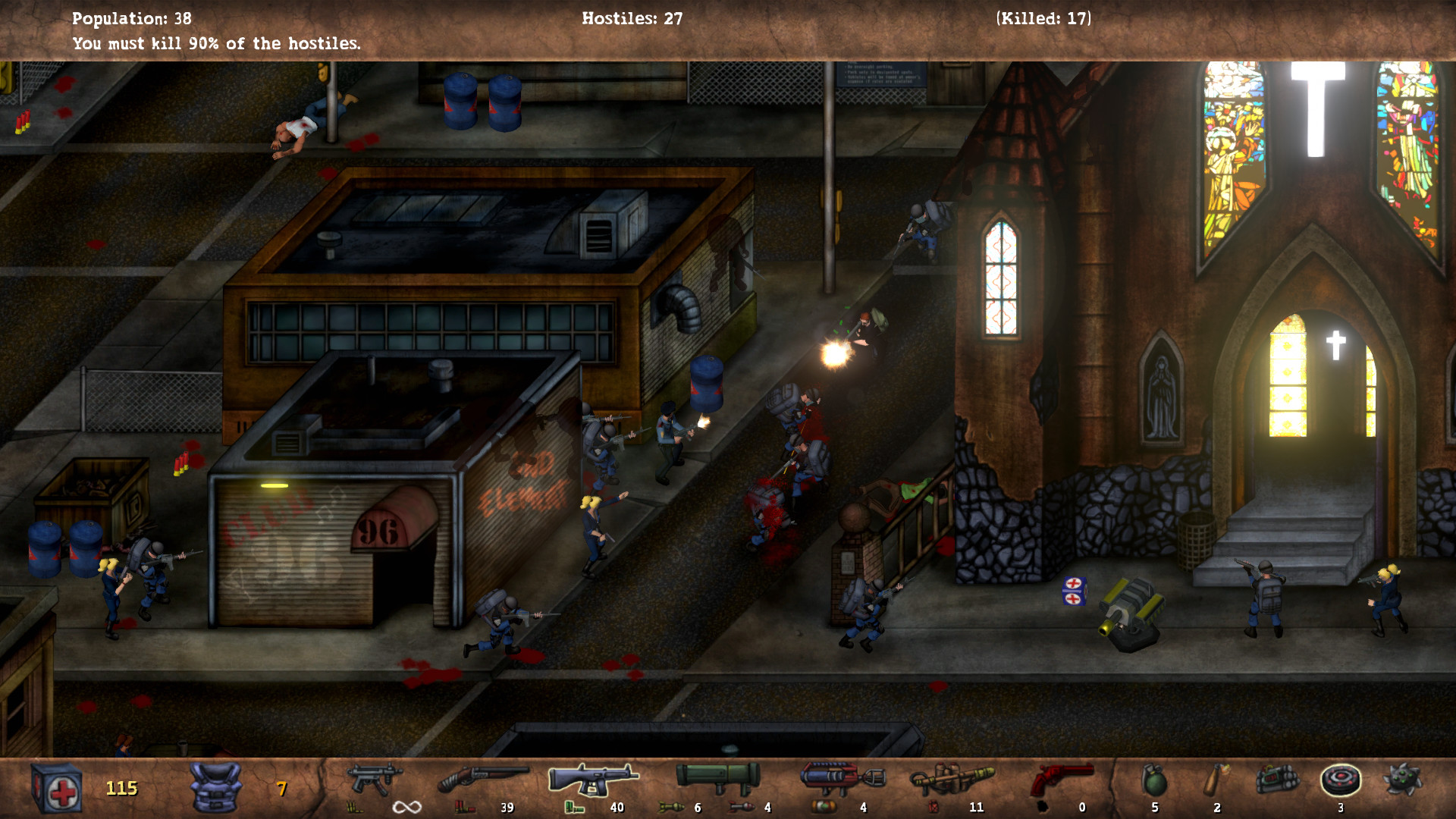POSTAL Redux ekran görüntüsü 2