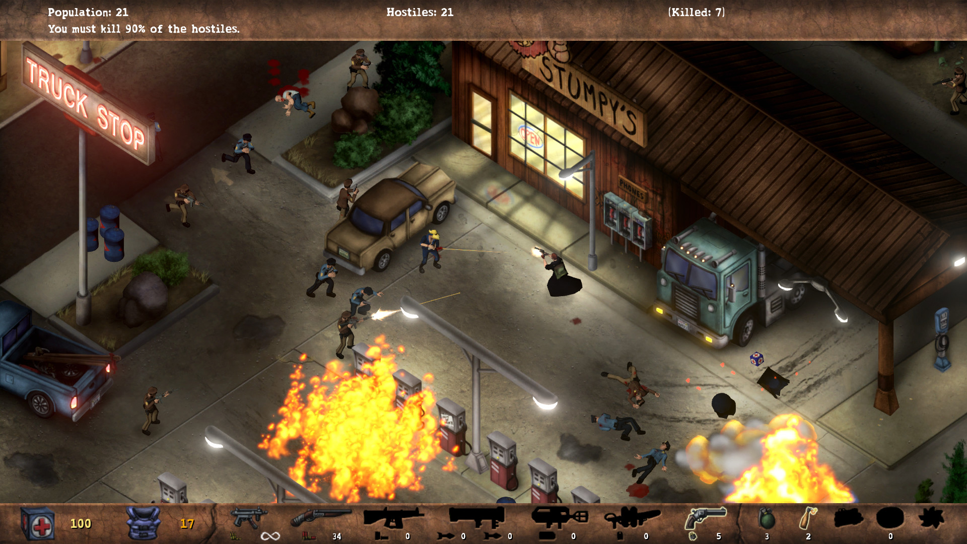 POSTAL Redux ekran görüntüsü 3