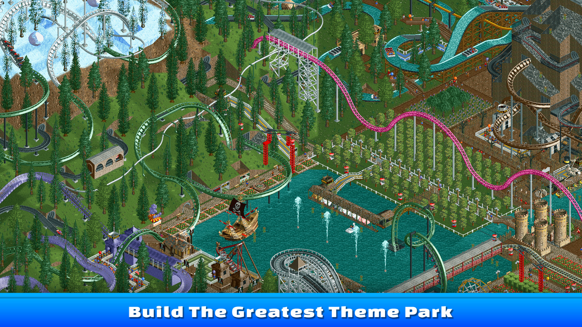 RollerCoaster Tycoon® Classic oyun içi ekran görüntüsü 1