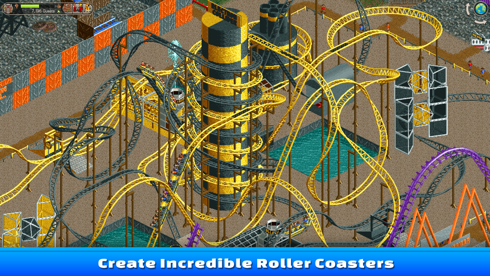 RollerCoaster Tycoon® Classic oyun içi ekran görüntüsü 2