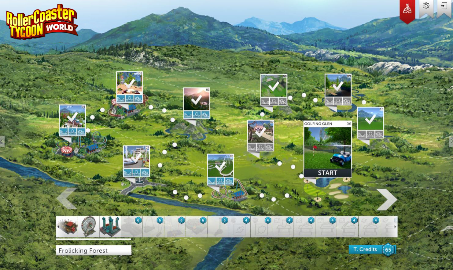 RollerCoaster Tycoon World™ oyun içi ekran görüntüsü 3