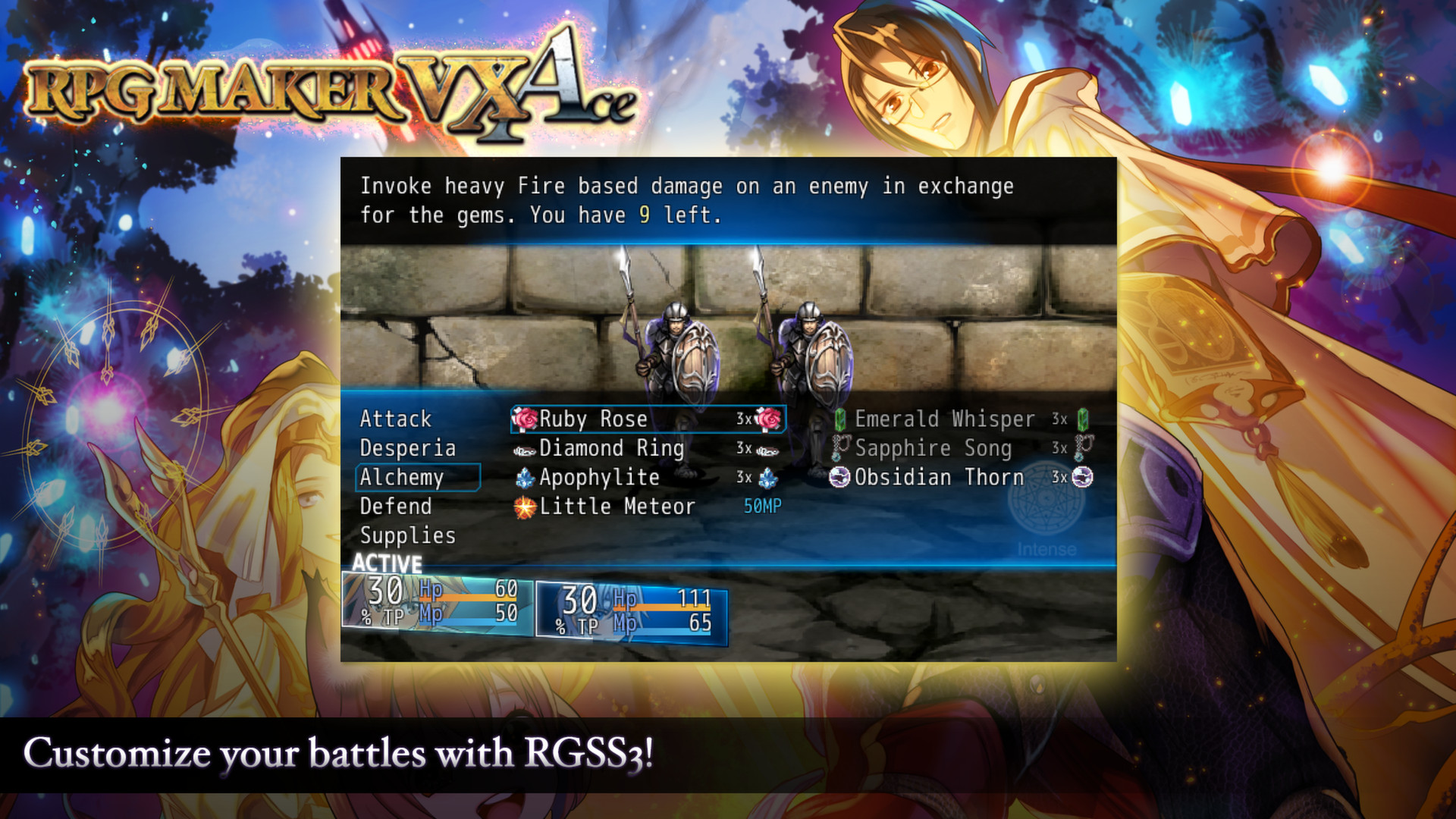 RPG Maker VX Ace oyun içi ekran görüntüsü 3
