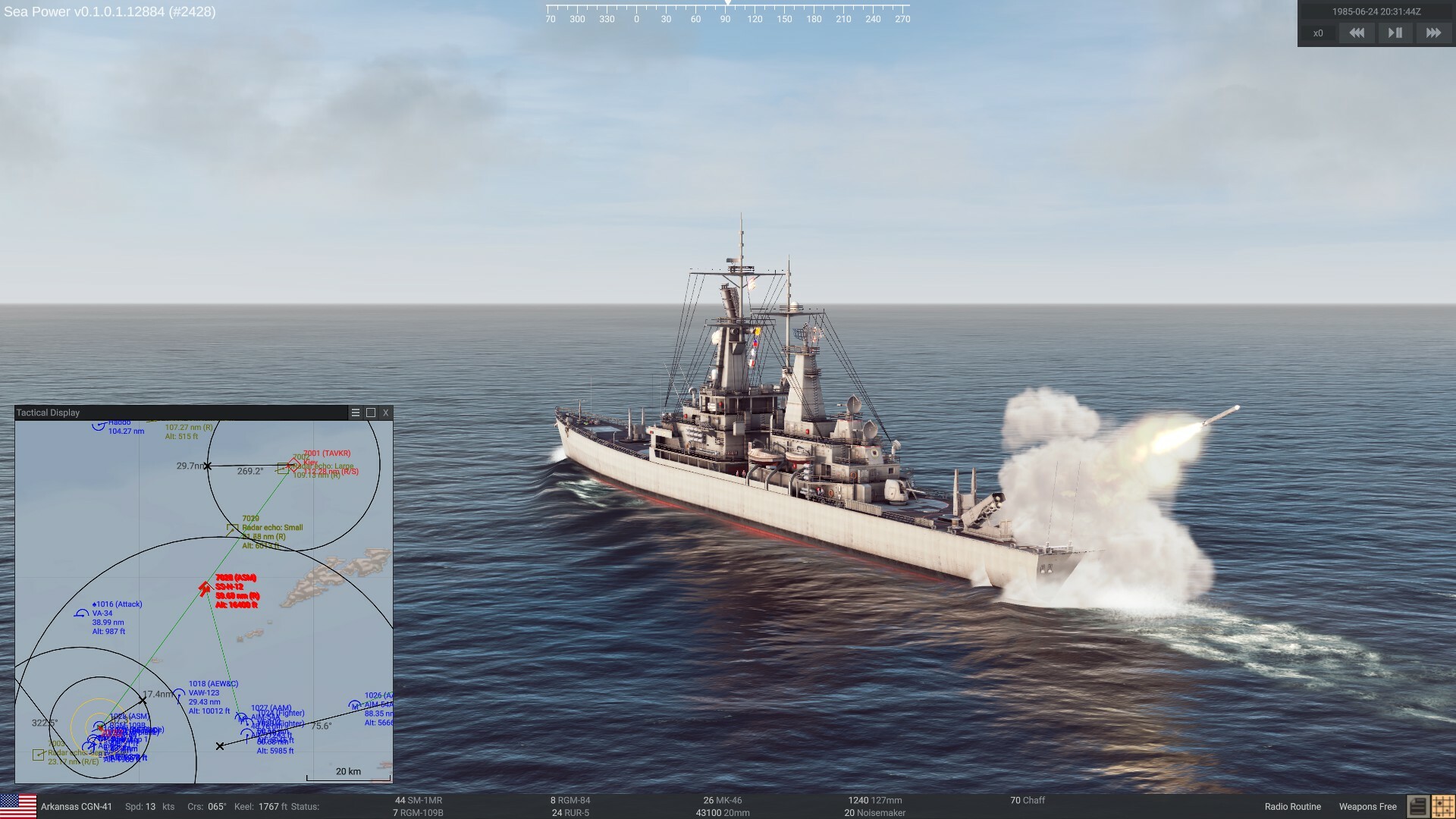 Sea Power : Naval Combat in the Missile Age ekran görüntüsü 2