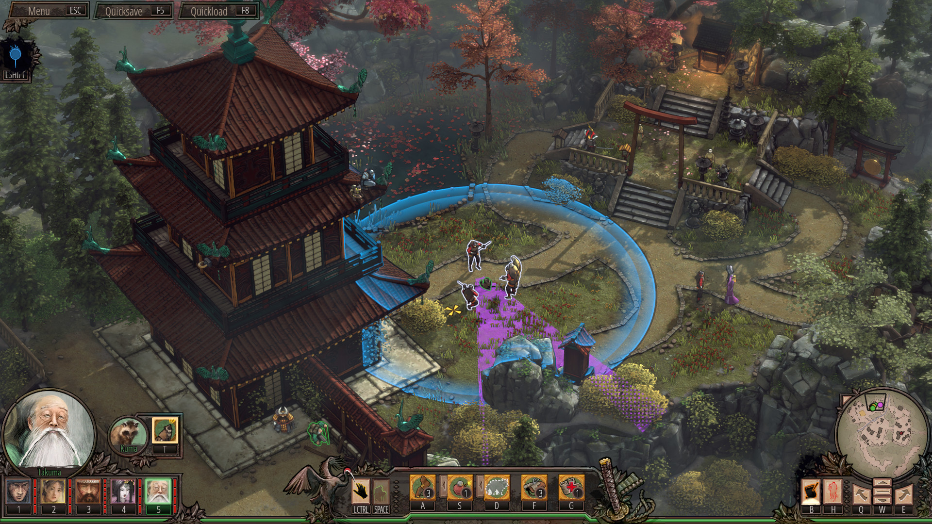 Shadow Tactics: Aiko’s Choice oyun içi ekran görüntüsü 3