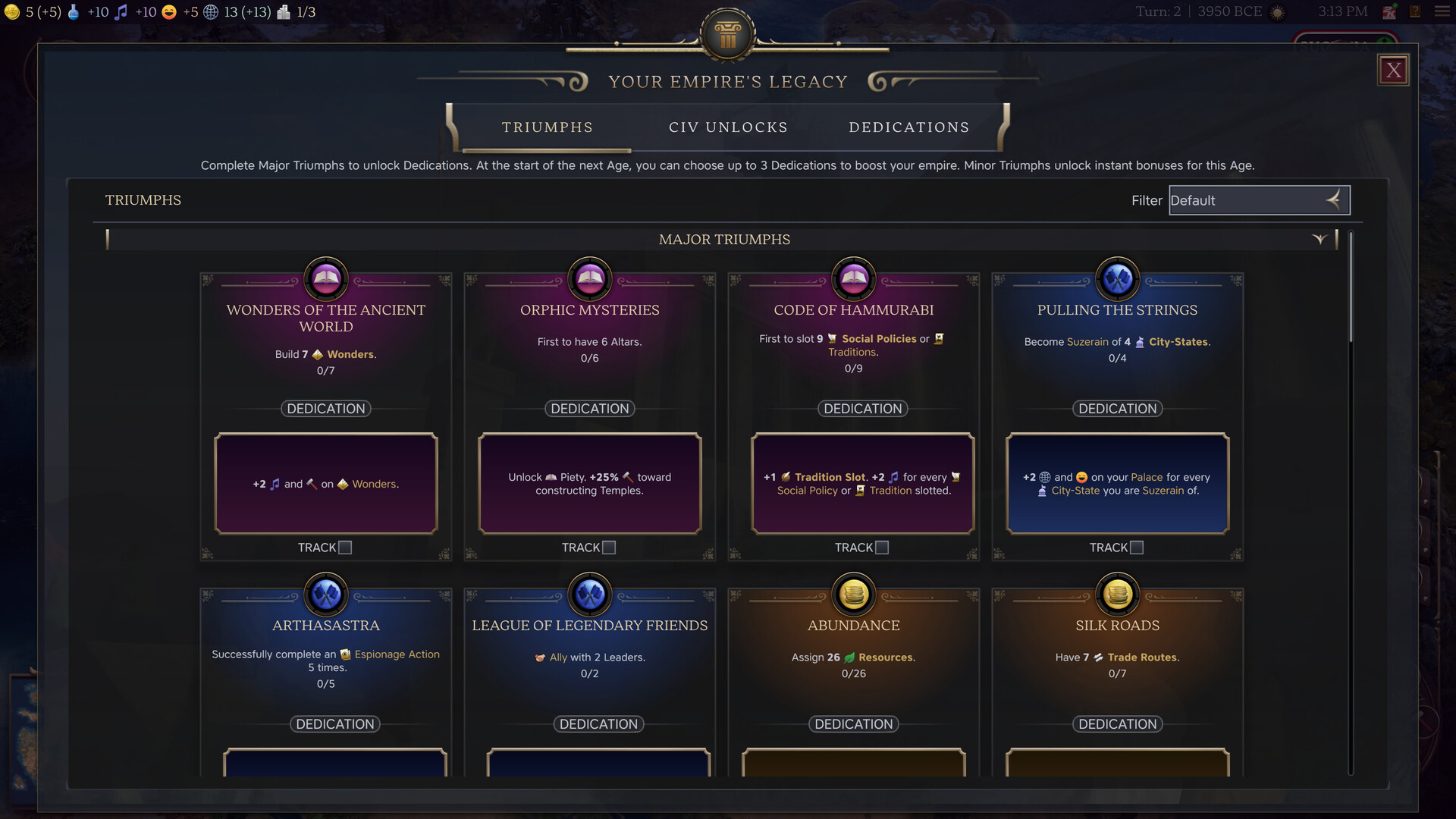 Sid Meier’s Civilization VII oyun içi ekran görüntüsü 2