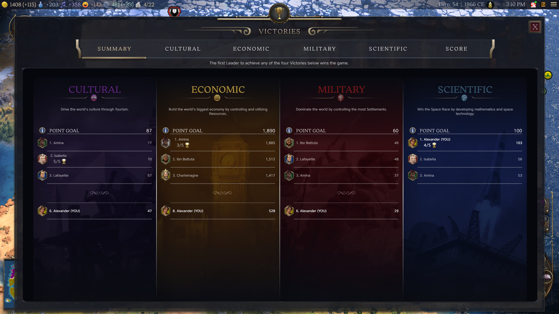 Sid Meier’s Civilization VII oyun içi ekran görüntüsü 3