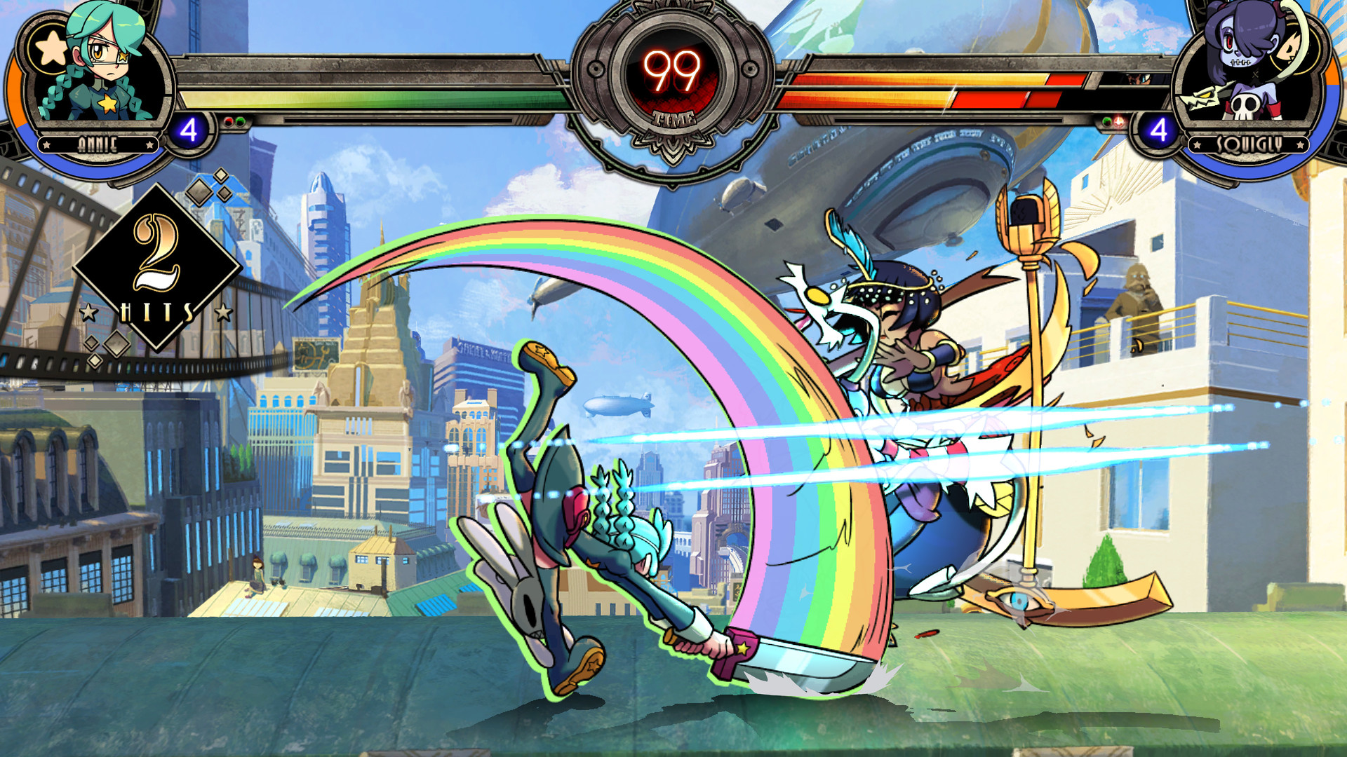 Skullgirls 2nd Encore ekran görüntüsü 1