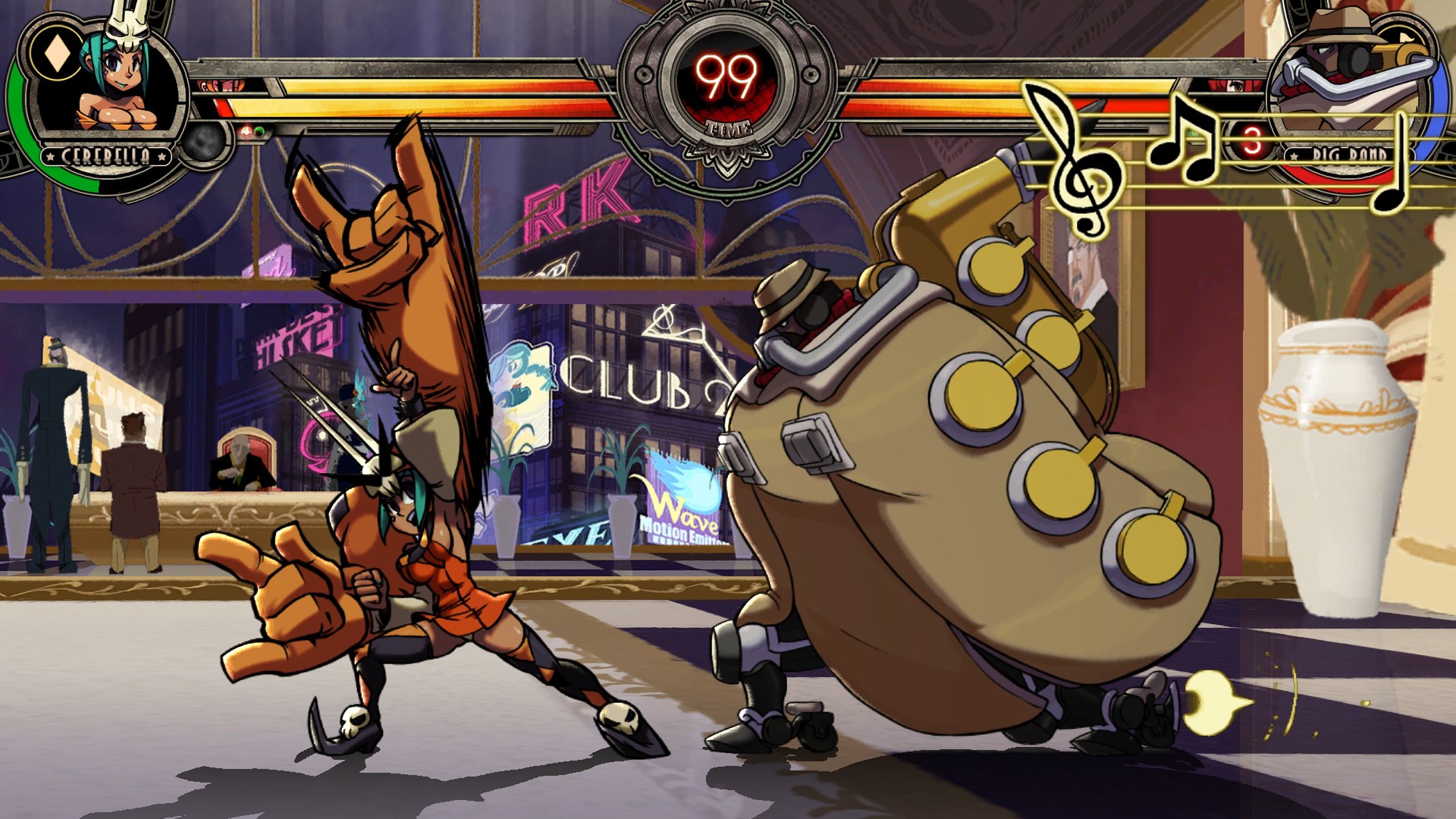 Skullgirls 2nd Encore ekran görüntüsü 2