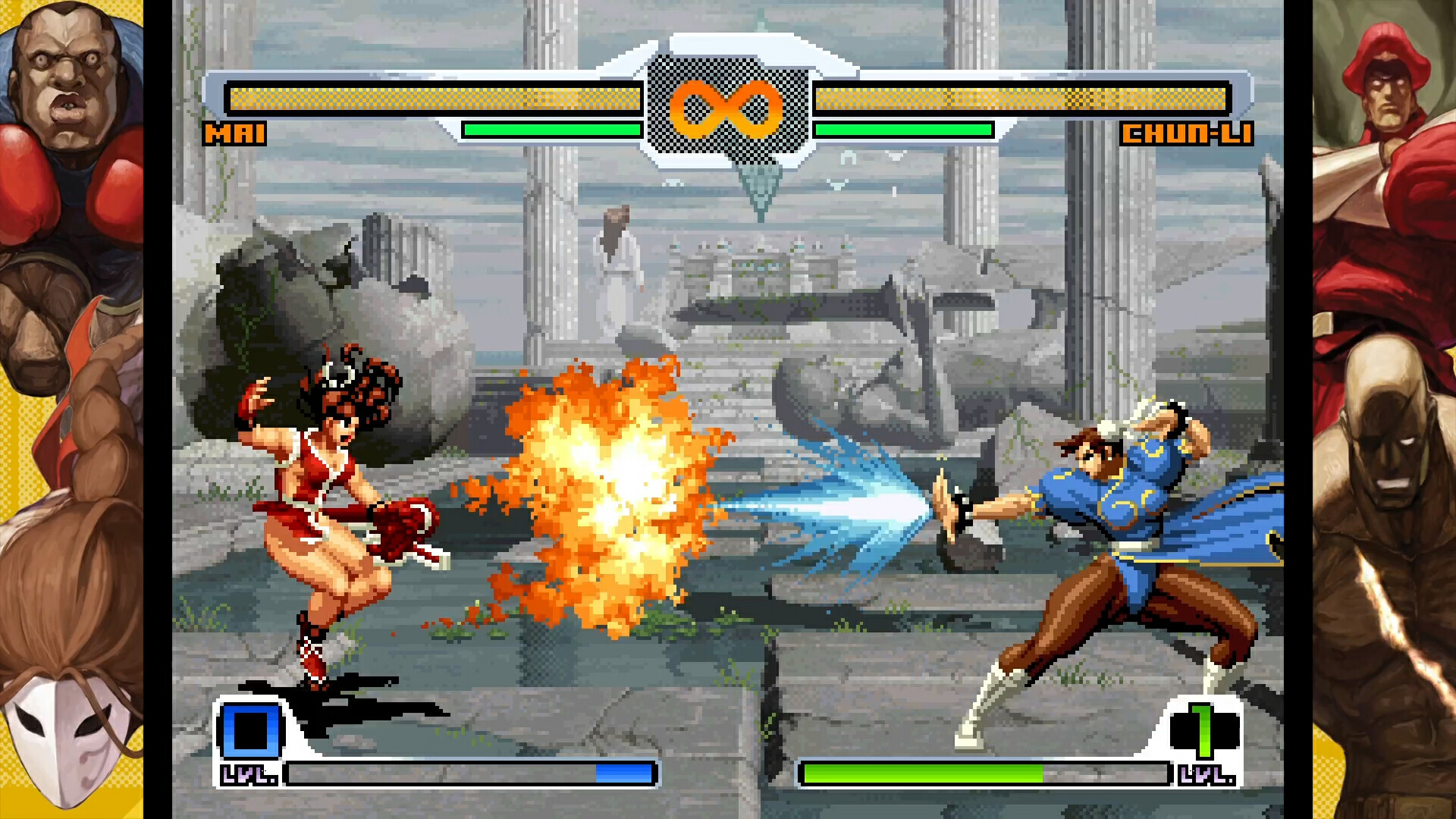 SNK VS. CAPCOM SVC CHAOS ekran görüntüsü 3