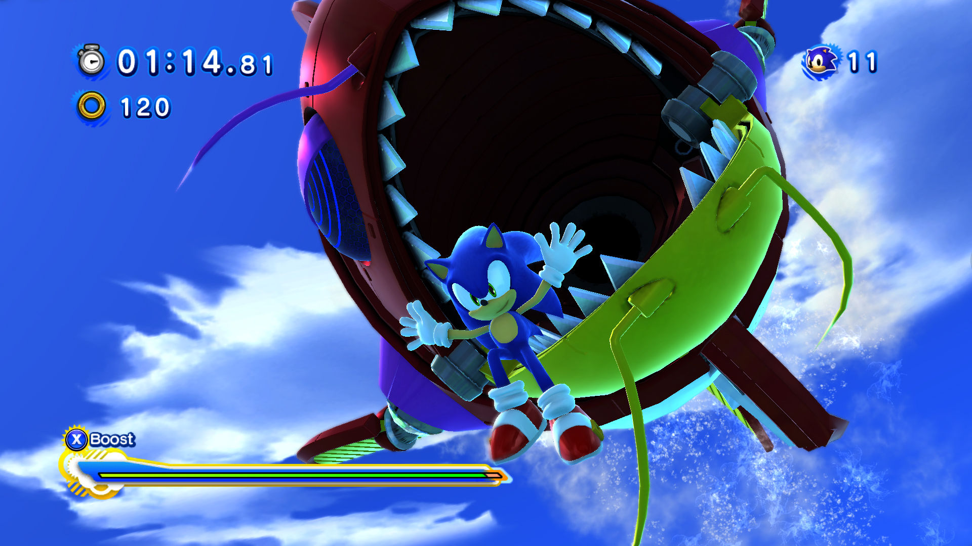 Sonic Generations Collection ekran görüntüsü 1