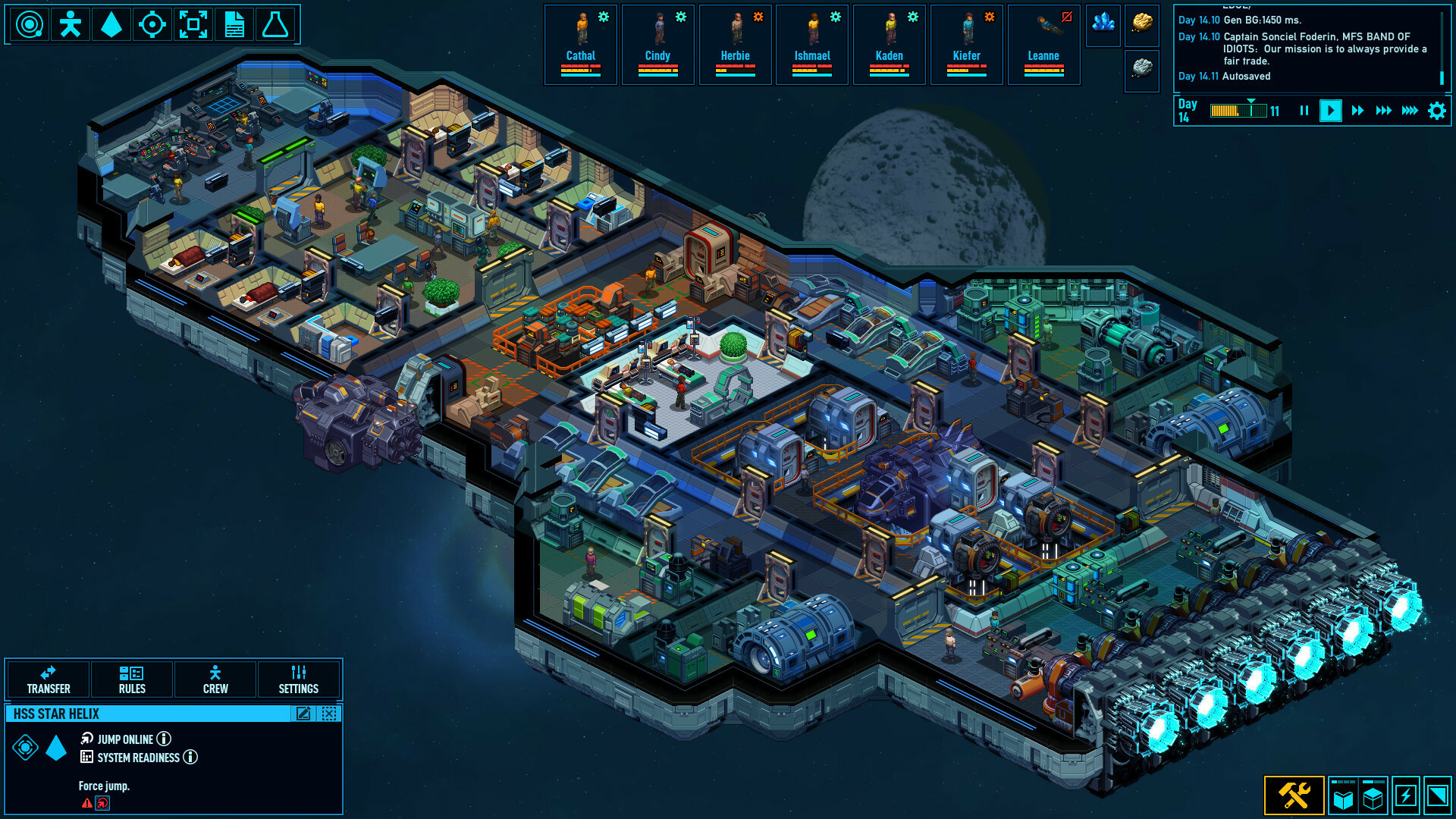 Space Haven oyun içi ekran görüntüsü 1