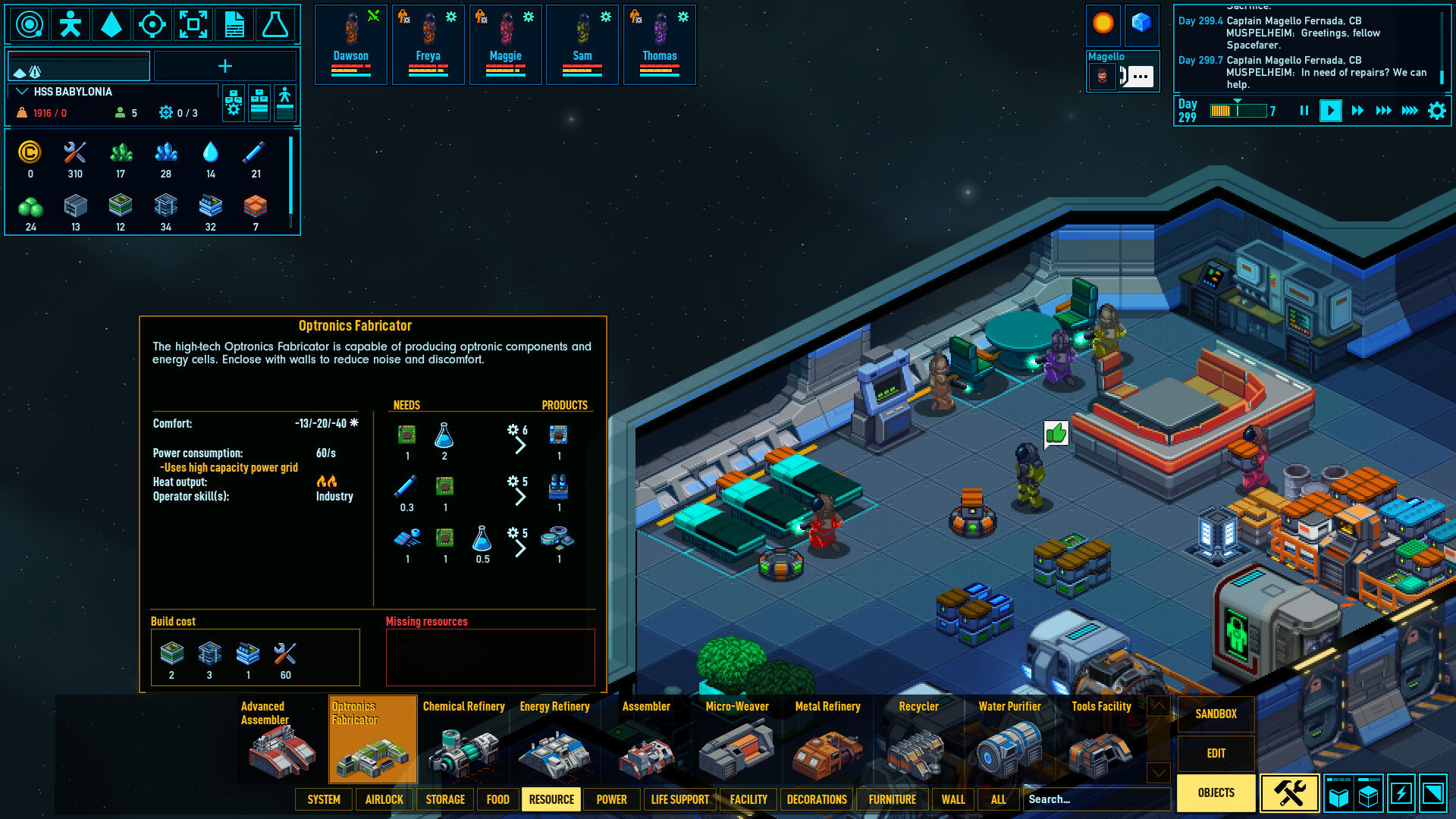Space Haven oyun içi ekran görüntüsü 2