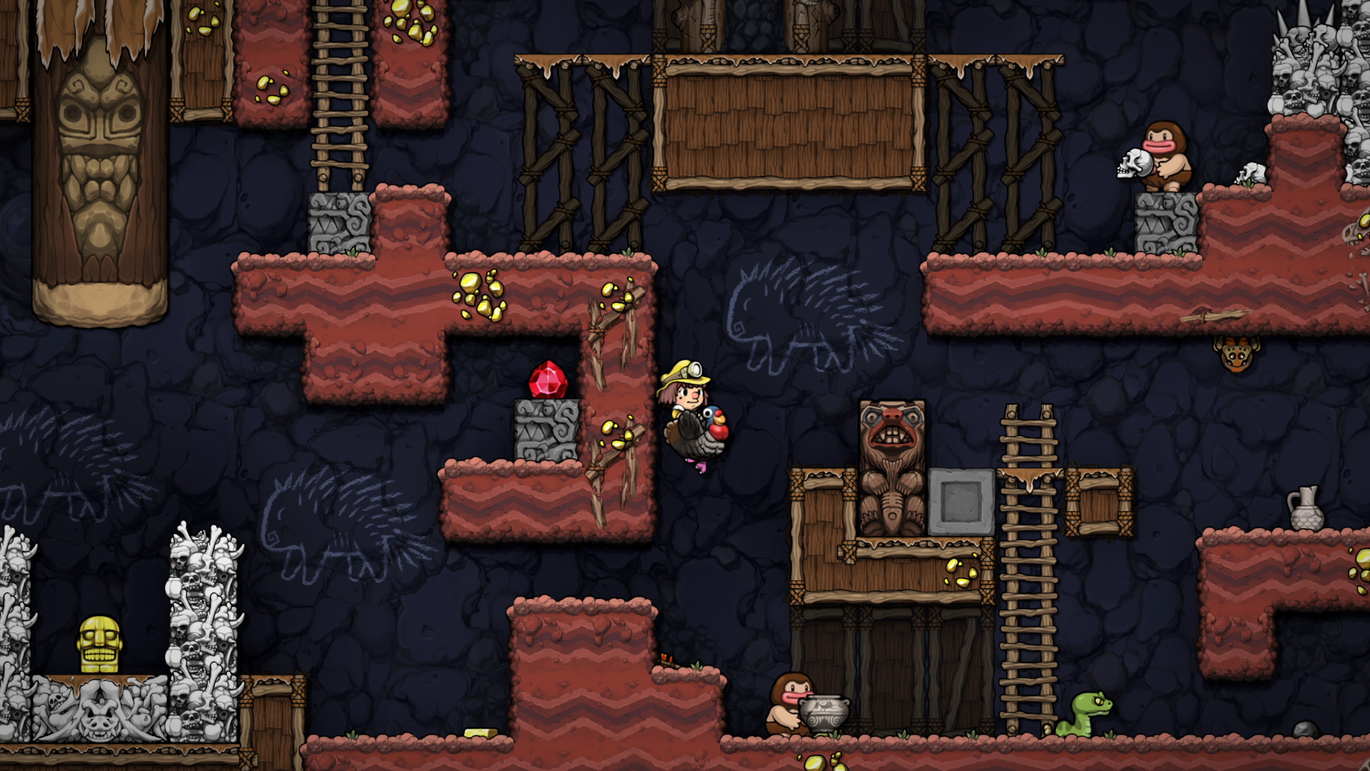 Spelunky 2 Xbox One Series X|S oyun görseli 1 - Tiriniti