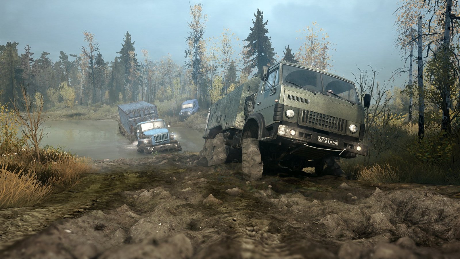 Spintires Mudrunner + 2 Oyun Xbox One Series X|S oyun görseli 2 - Tiriniti