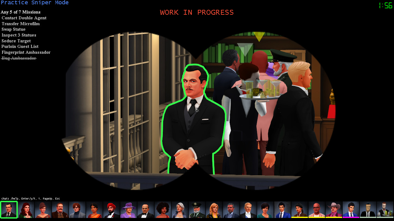 SpyParty ekran görüntüsü 2