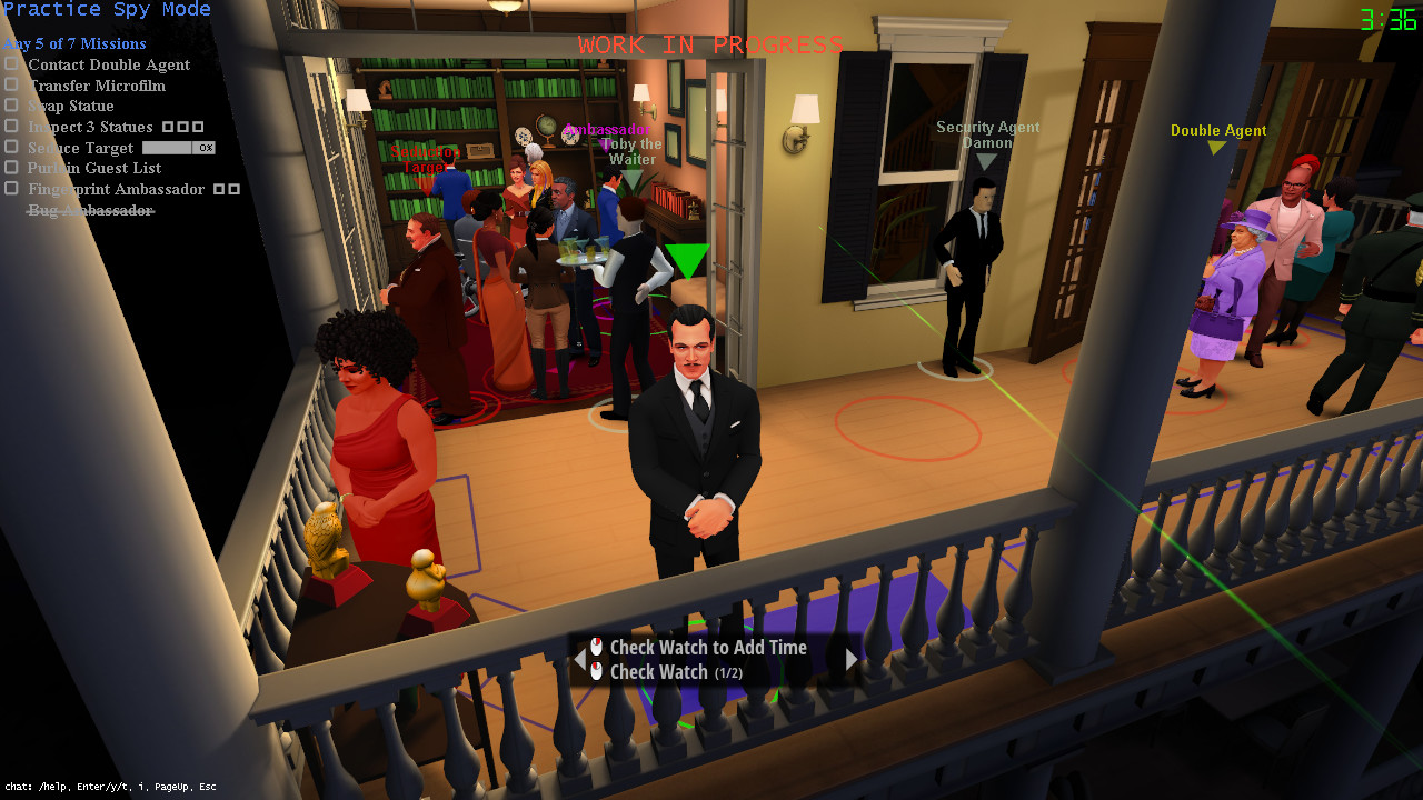 SpyParty ekran görüntüsü 3