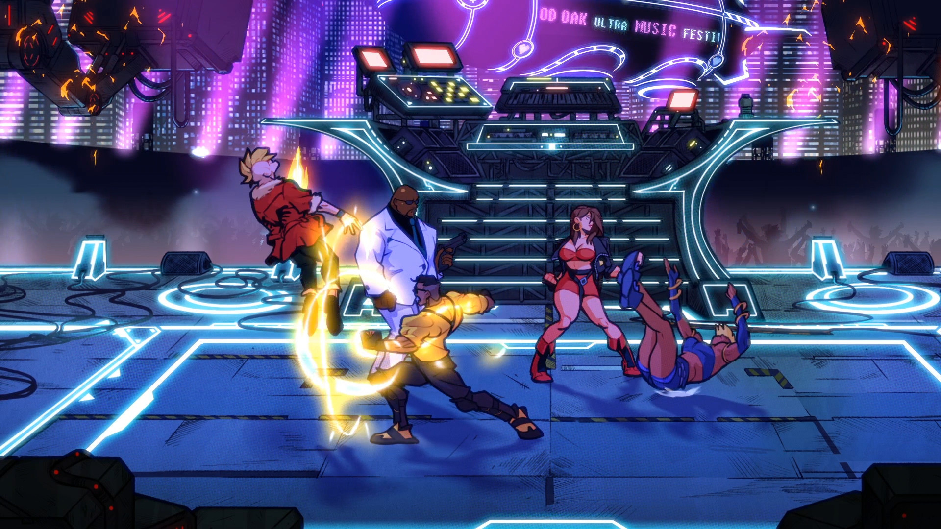 Streets of Rage 4 ekran görüntüsü 2
