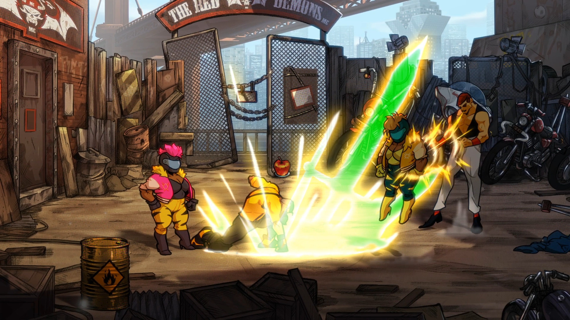 Streets of Rage 4 ekran görüntüsü 3