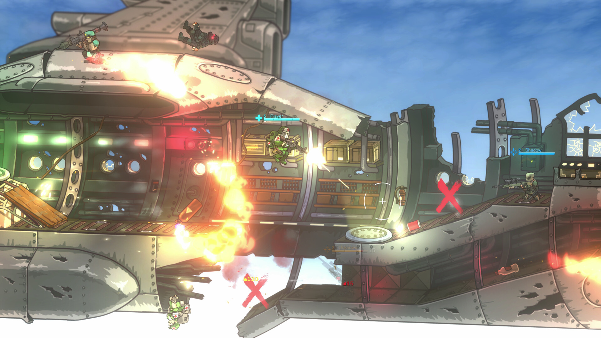 Strike Force Heroes ekran görüntüsü 1