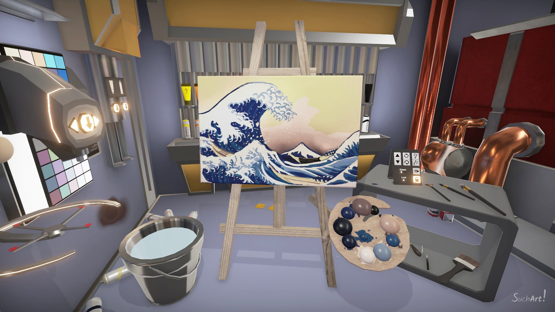 SuchArt: Genius Artist Simulator ekran görüntüsü 3