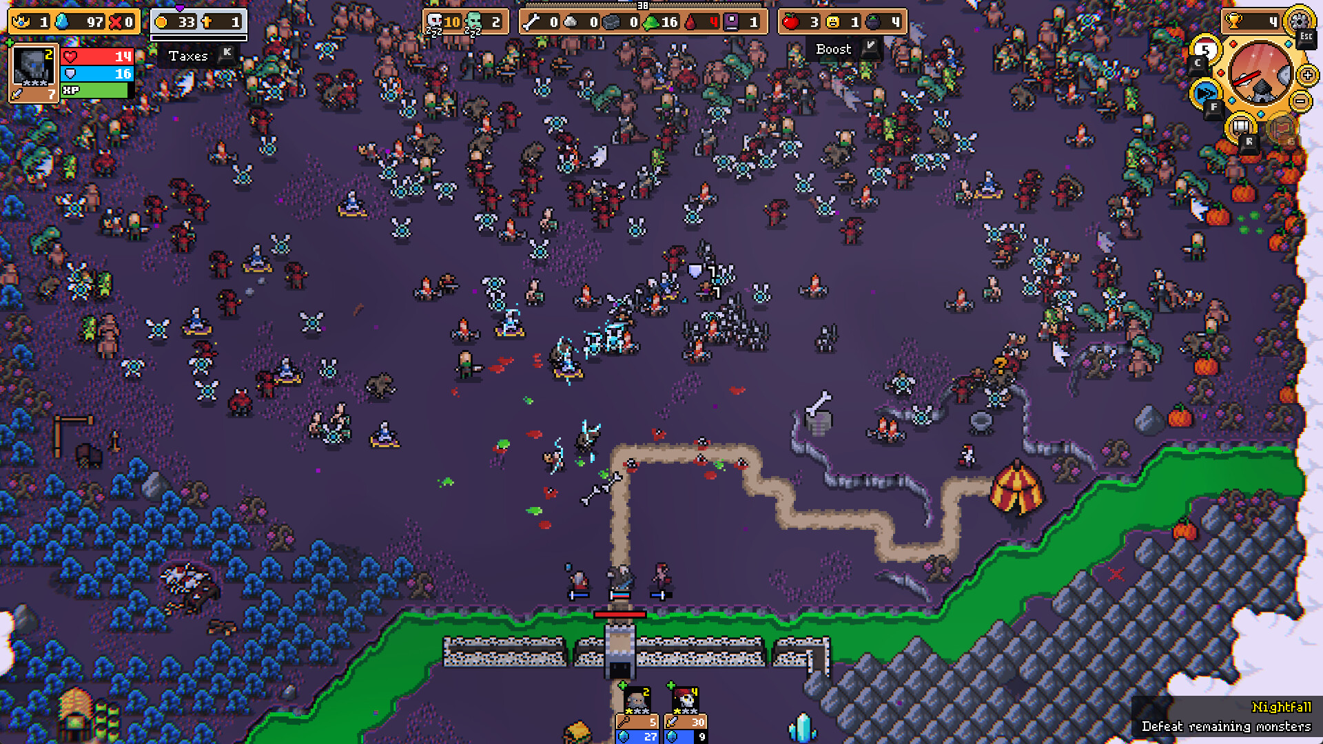 Super Fantasy Kingdom oyun içi ekran görüntüsü 1