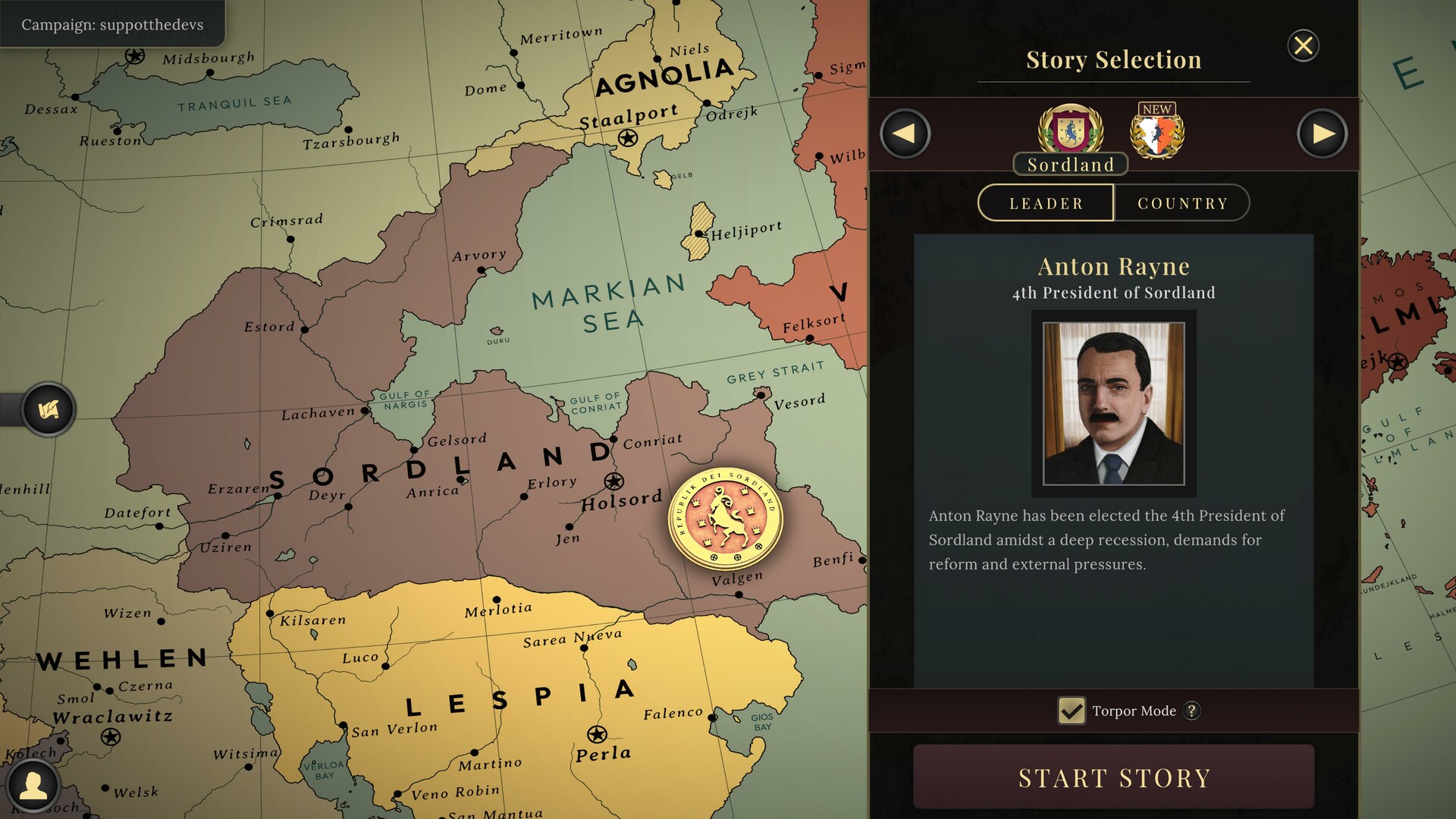 Suzerain ekran görüntüsü 1