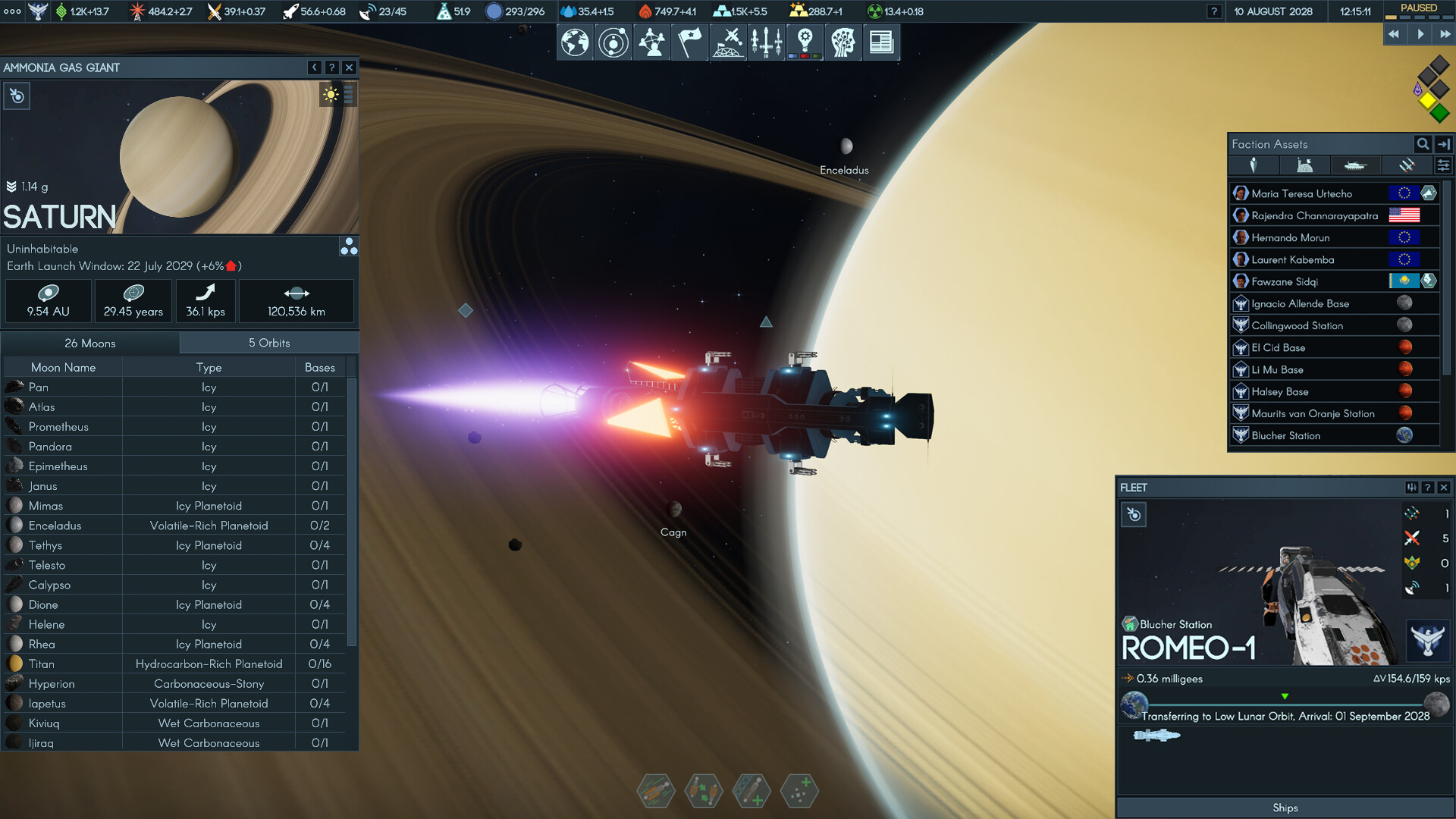 Terra Invicta ekran görüntüsü 3
